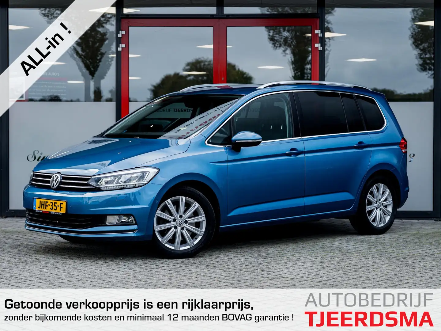 Volkswagen Touran 1.4 TSI Comfortline | LED Koplampen | Stoelverwarm Blauw - 1