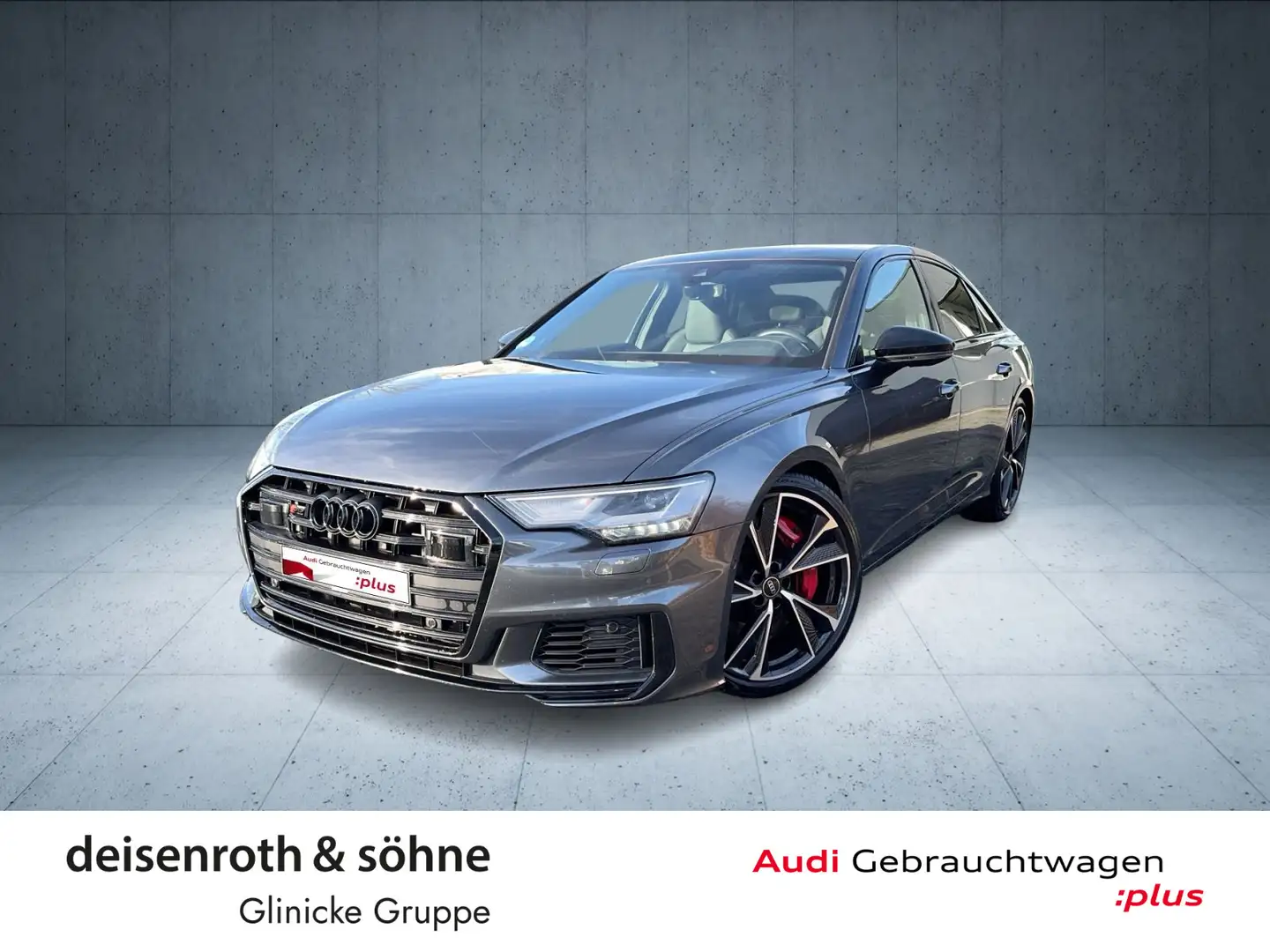 Audi S6 TDI Luft/B&O/S-Sitz/Pano/Kam/Assist Grau - 1