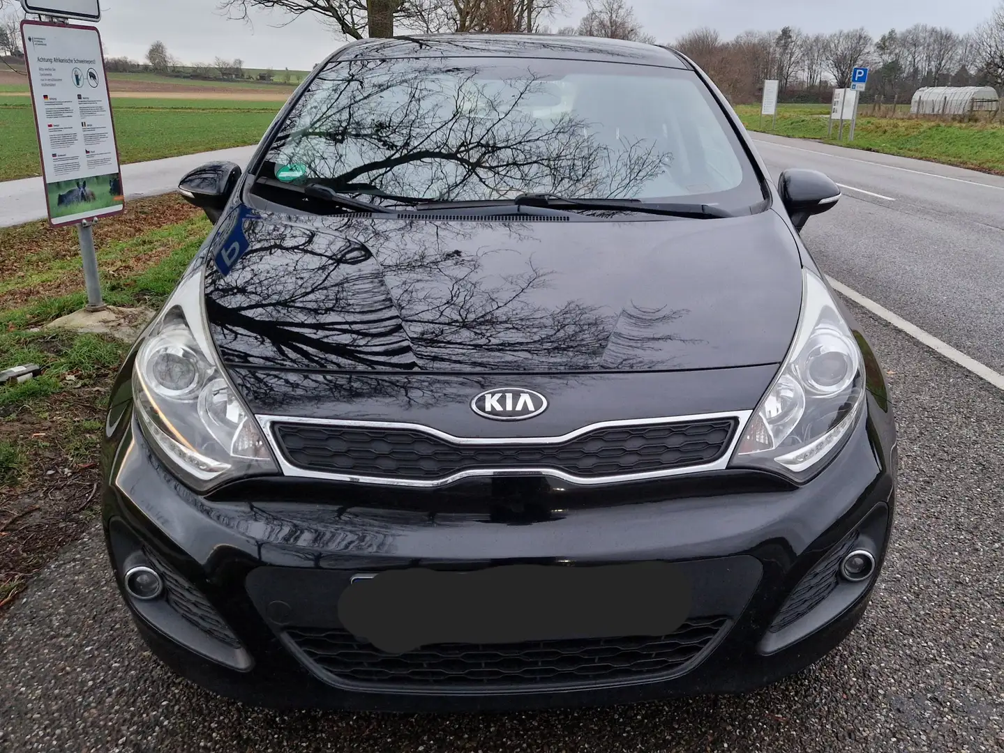 Kia Rio Rio 1.4 CRDI Spirit Schwarz - 2