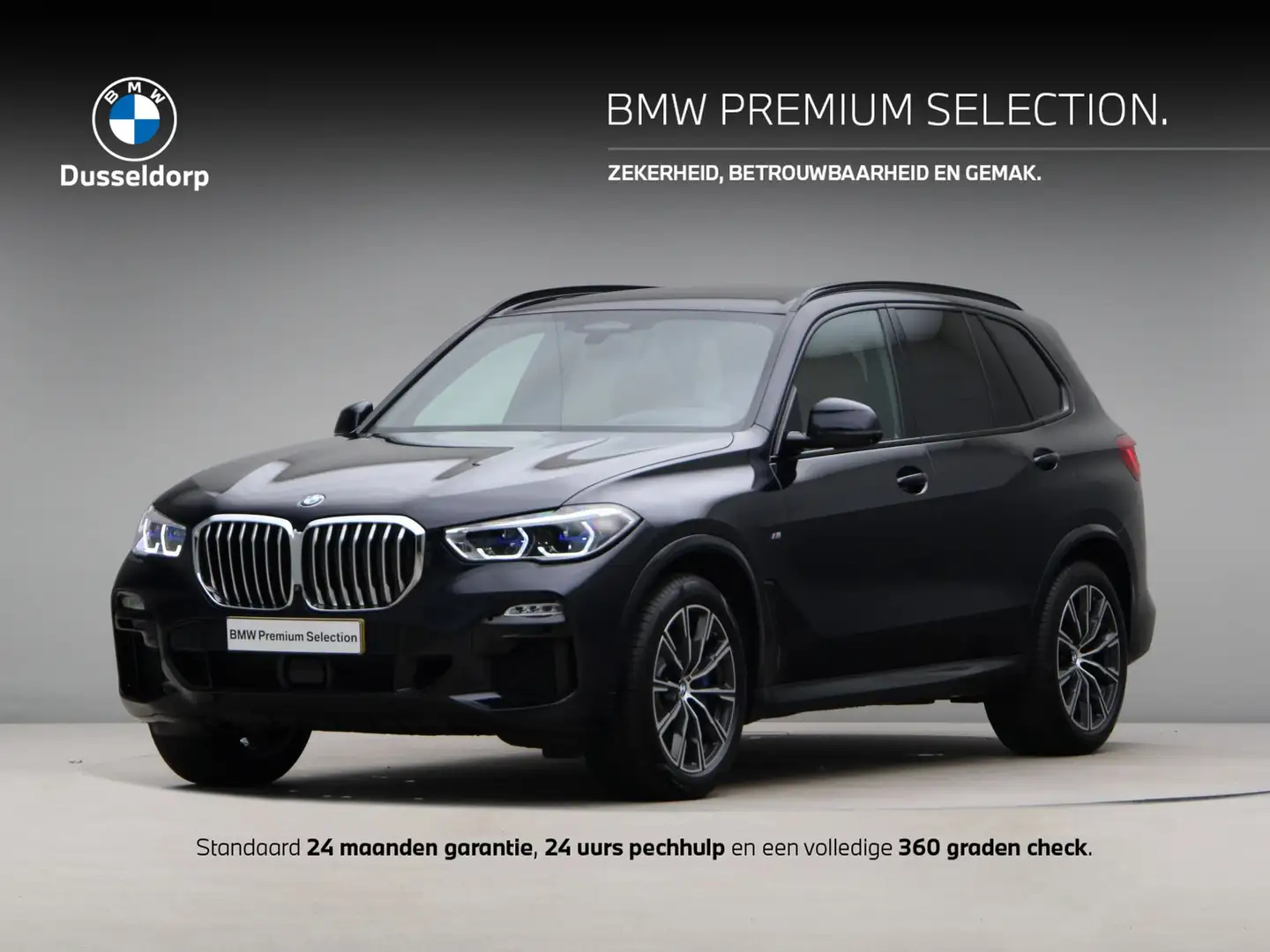 BMW X5 xDrive40i High Exe M-Sport Bleu - 1