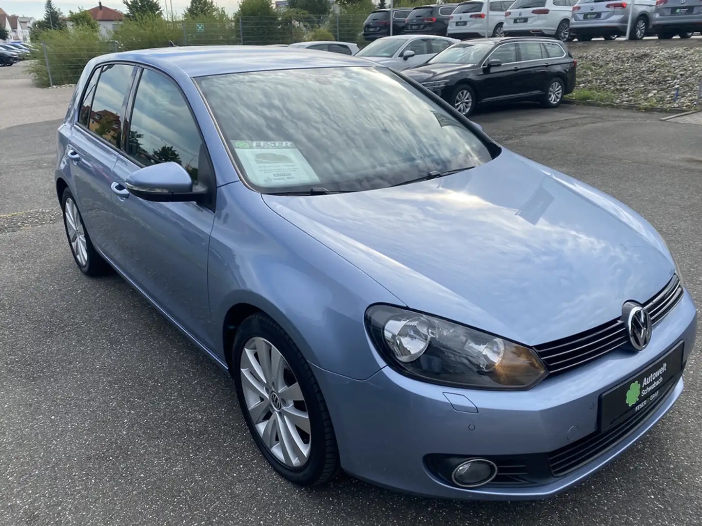 Volkswagen Golf VI 1.4 TSI Comfortline GRA KLIMA NAVI Blauw - 2