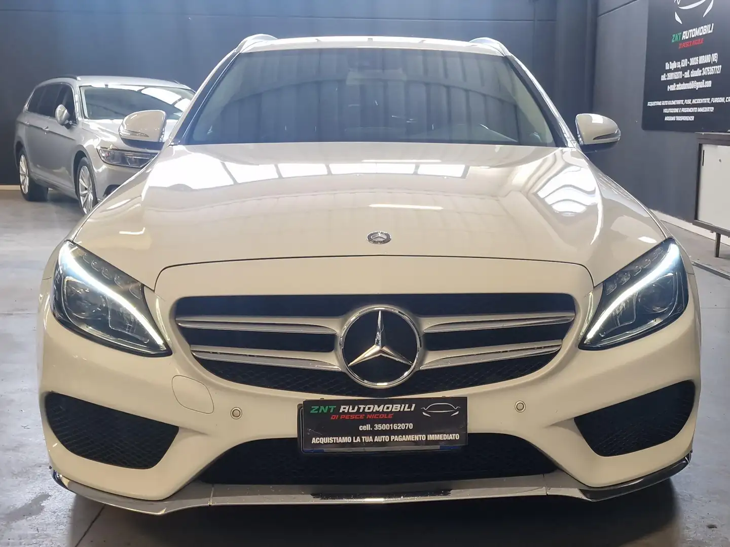 Mercedes-Benz C 220 Classe C-S205 2014 SW SW d (bt) Premium auto Blanc - 2