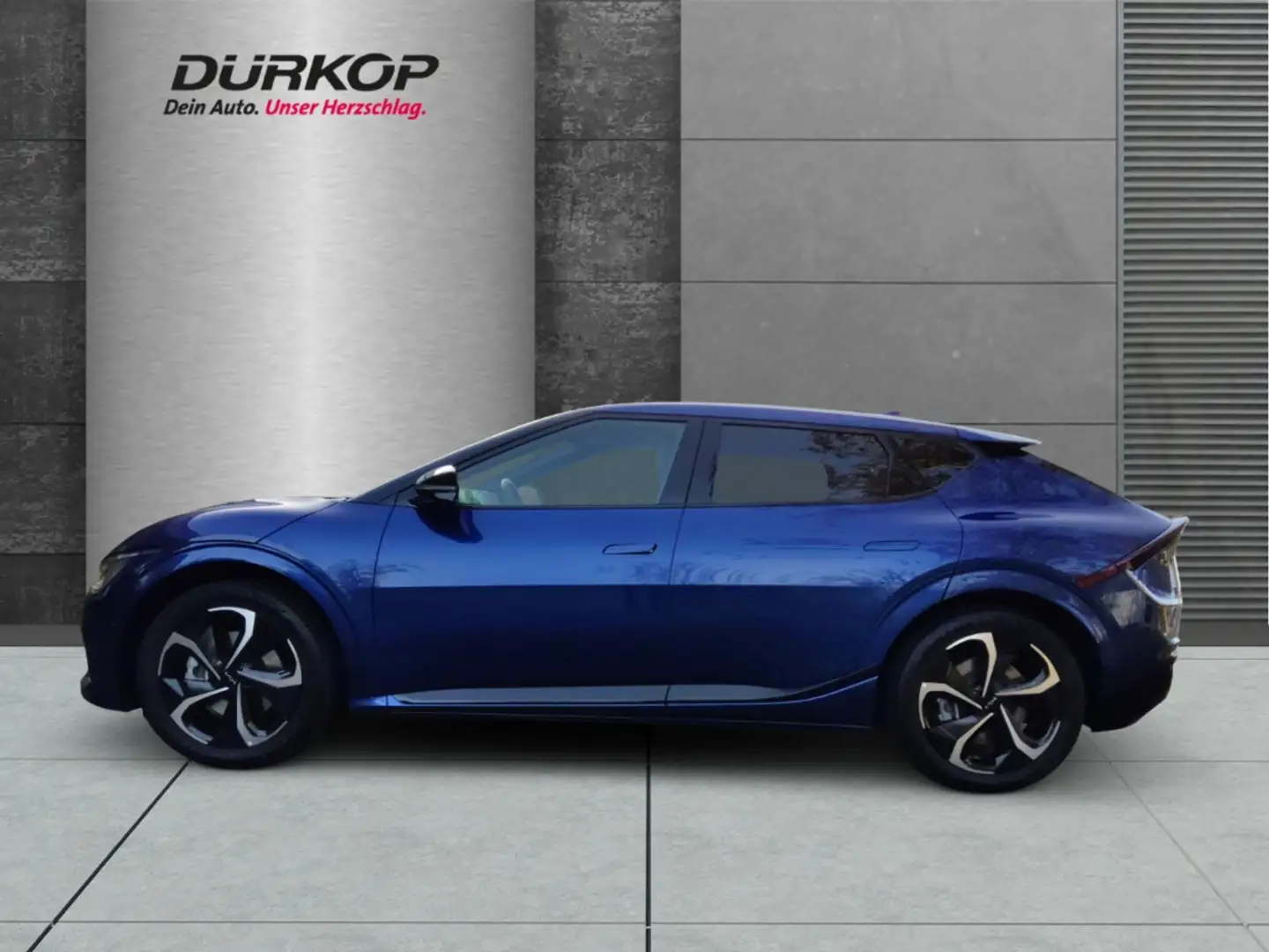 Kia EV6 GT-Line Allrad Wärmepumpe 360 Grad-Kamera HUD Stan Blau - 2