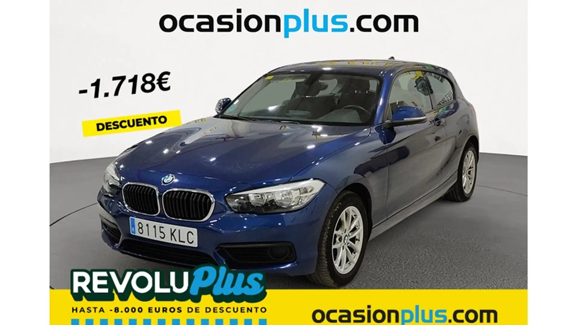 BMW 120 120iA Bleu - 1