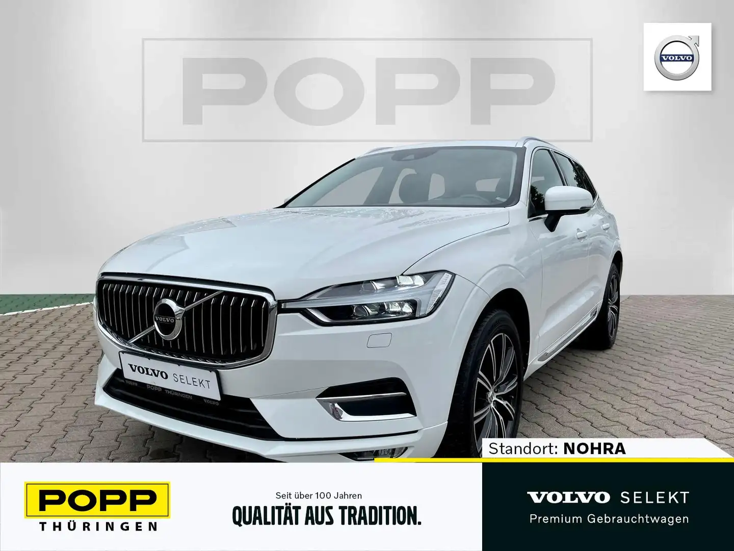 Volvo XC60 D4 AWD Inscription AHK BLIS LED NAV PANO Weiß - 1