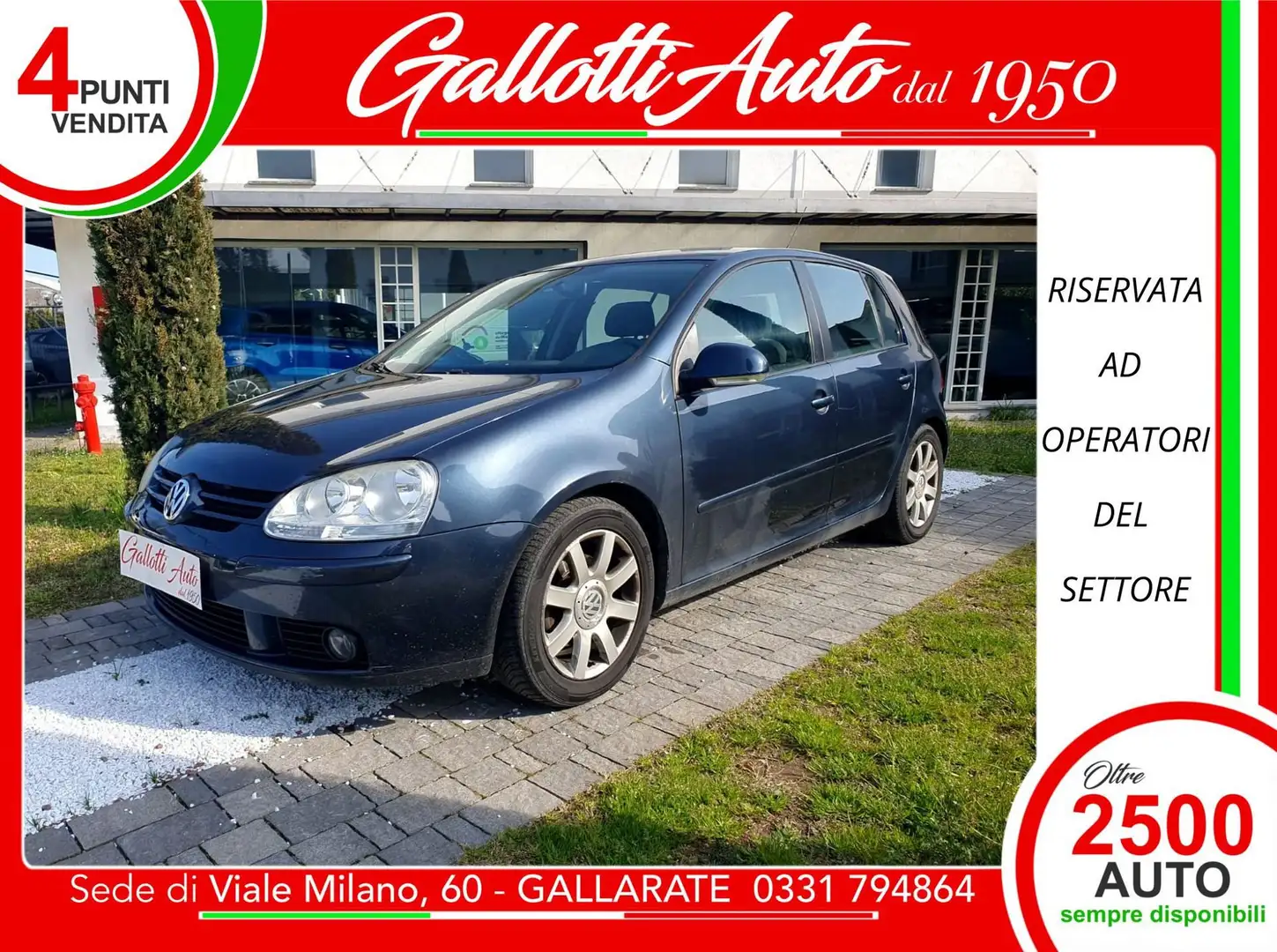 Volkswagen Golf Golf 1.6 16V FSI 5p. Comfortline Azul - 1