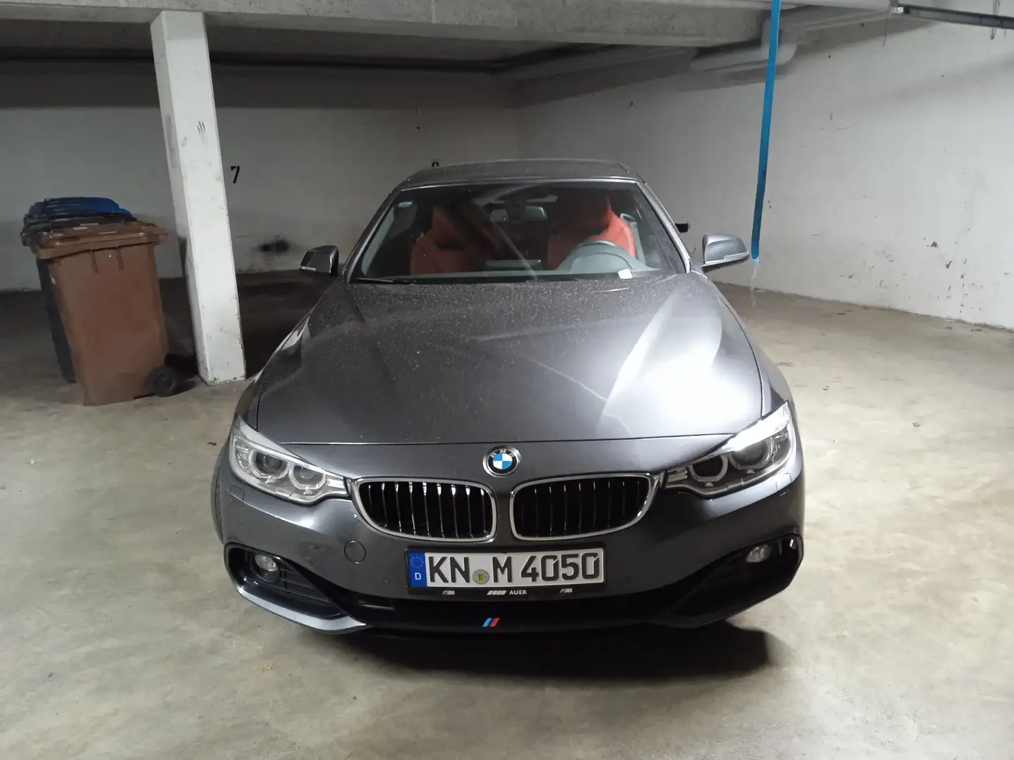 BMW 428 428i Cabrio Aut. Sport Line Srebrny - 1