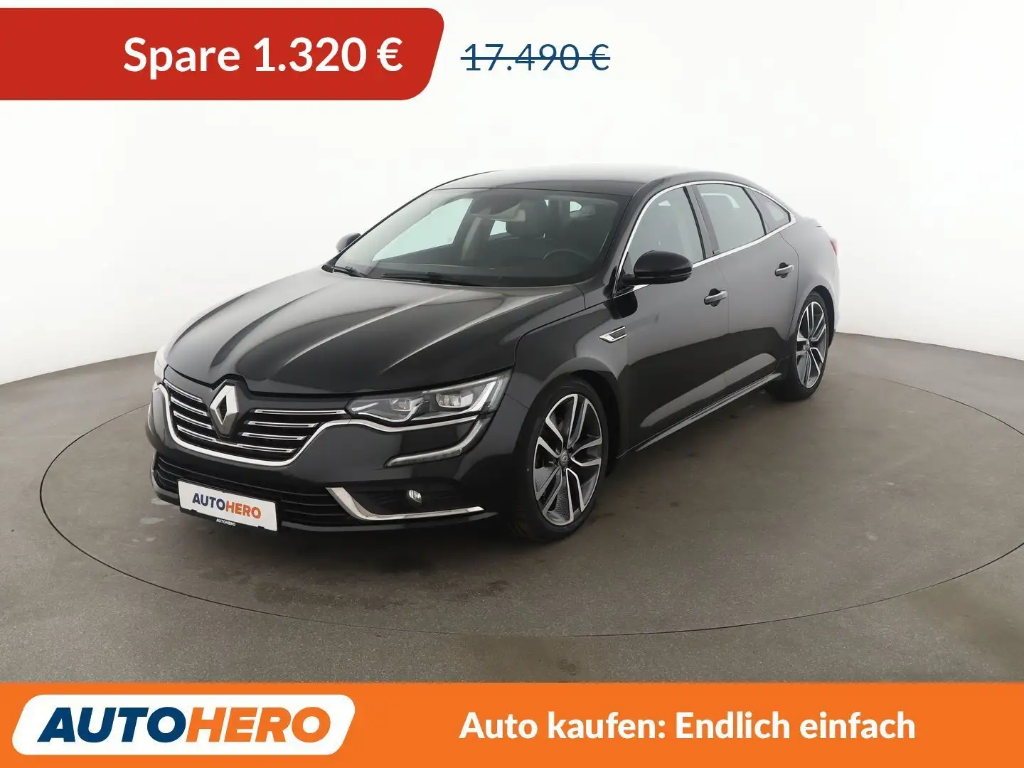 Renault Talisman 1.6 TCe Energy Intens Aut.*NAVI*CAM*LED*PDC*SHZ* Schwarz - 1