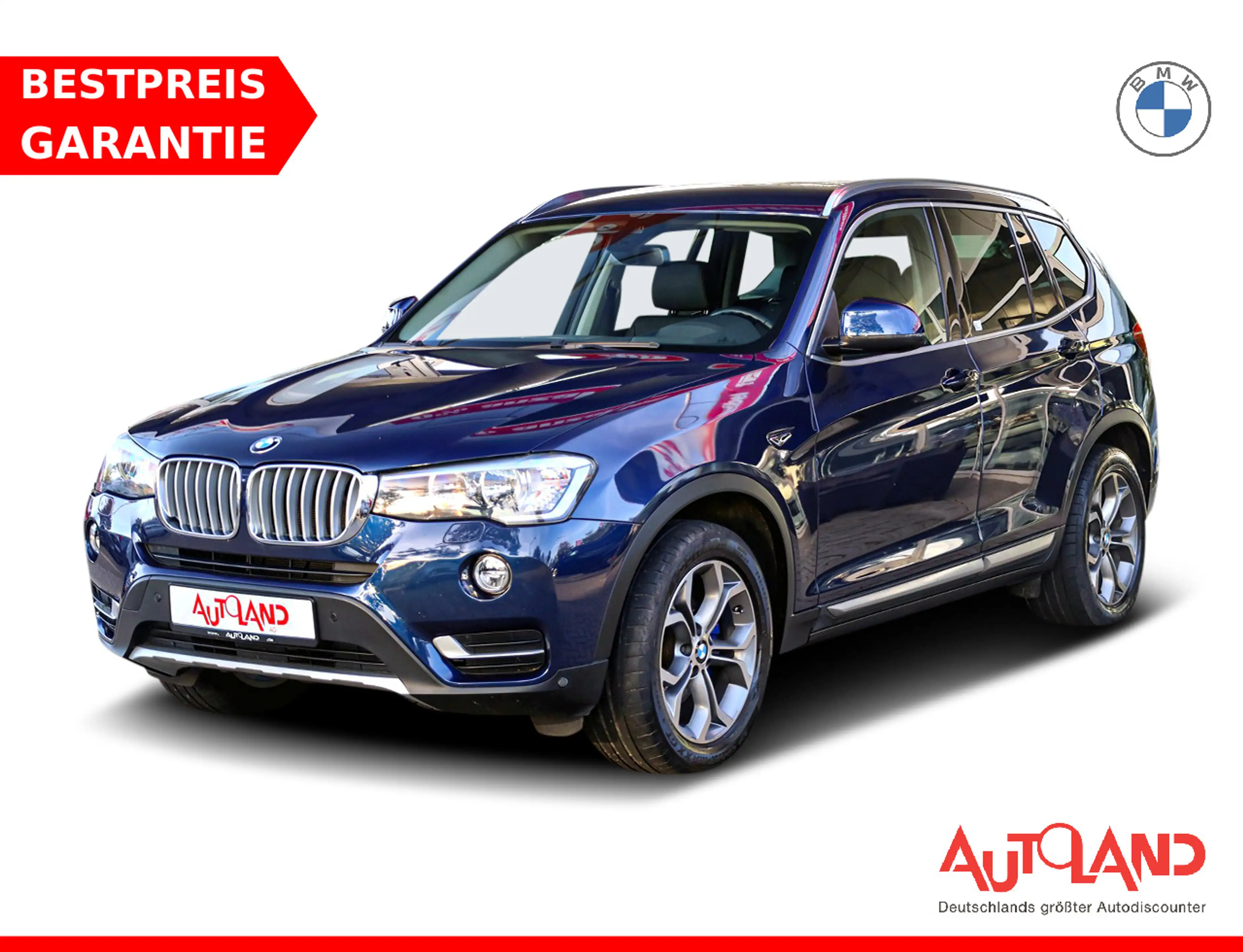 BMW X3 xDrive 20 d Navi Standheizung Head-Up AHK PDC