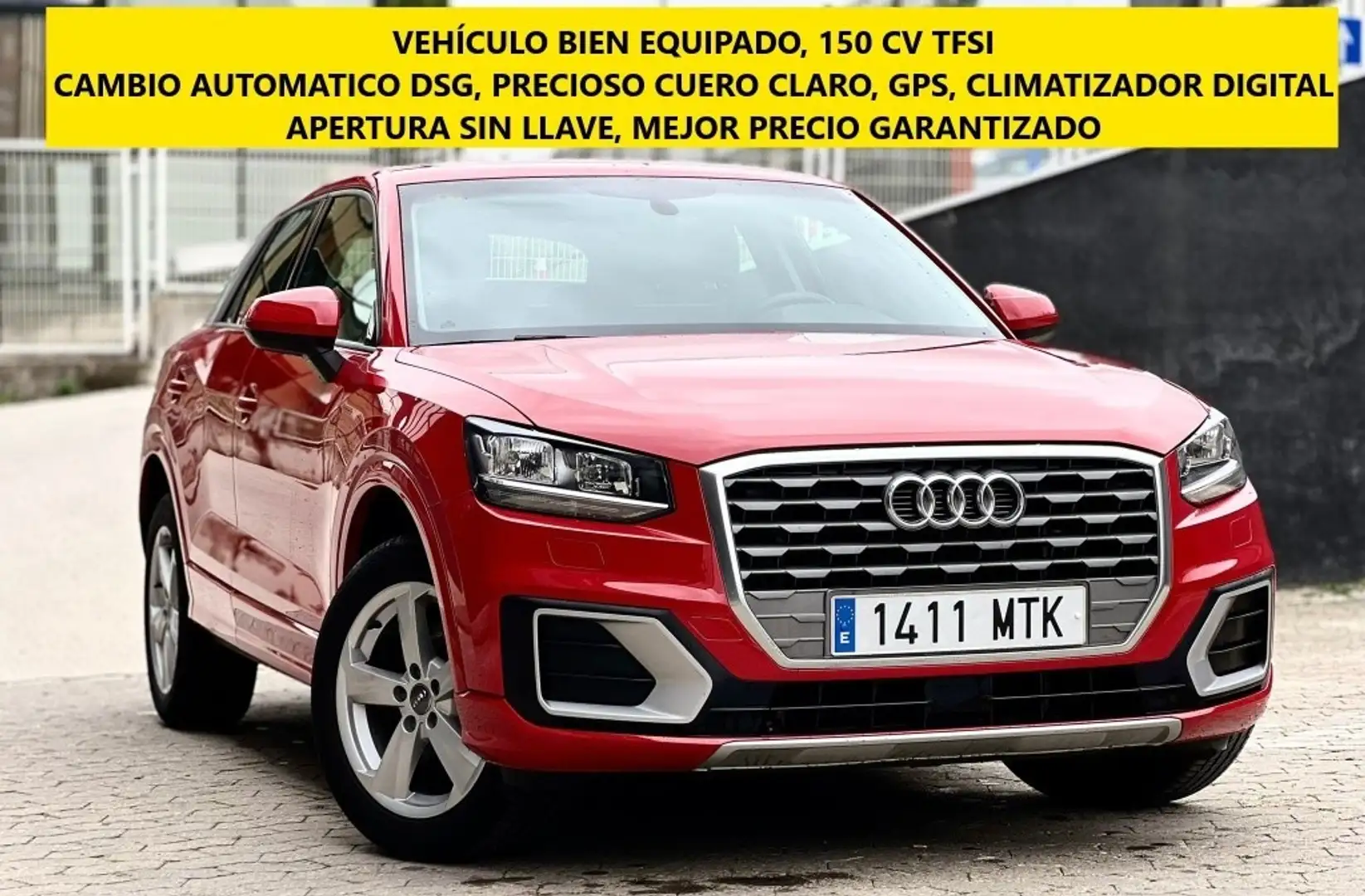 Audi Q2 1.4 TFSI COD Sport edition 110kW Rojo - 1
