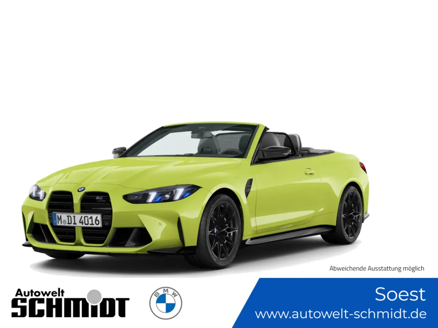 BMW M4 Competition M xDrive Cabrio +Carbon Exterieur Weiß - 1
