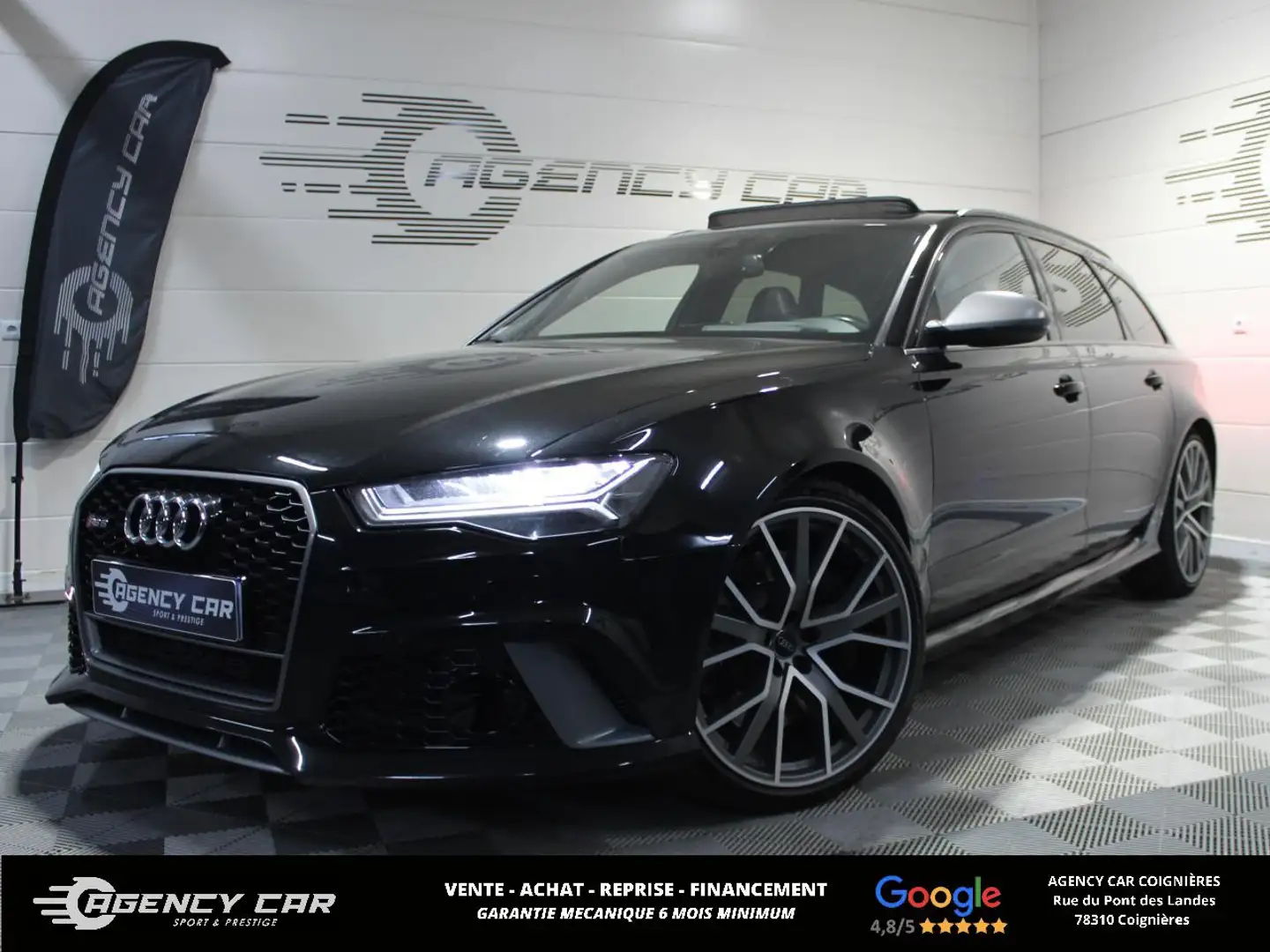 Audi RS6 Quattro 4.0i V8 TFSI - 605 - BVA Tiptronic Perform Noir - 1