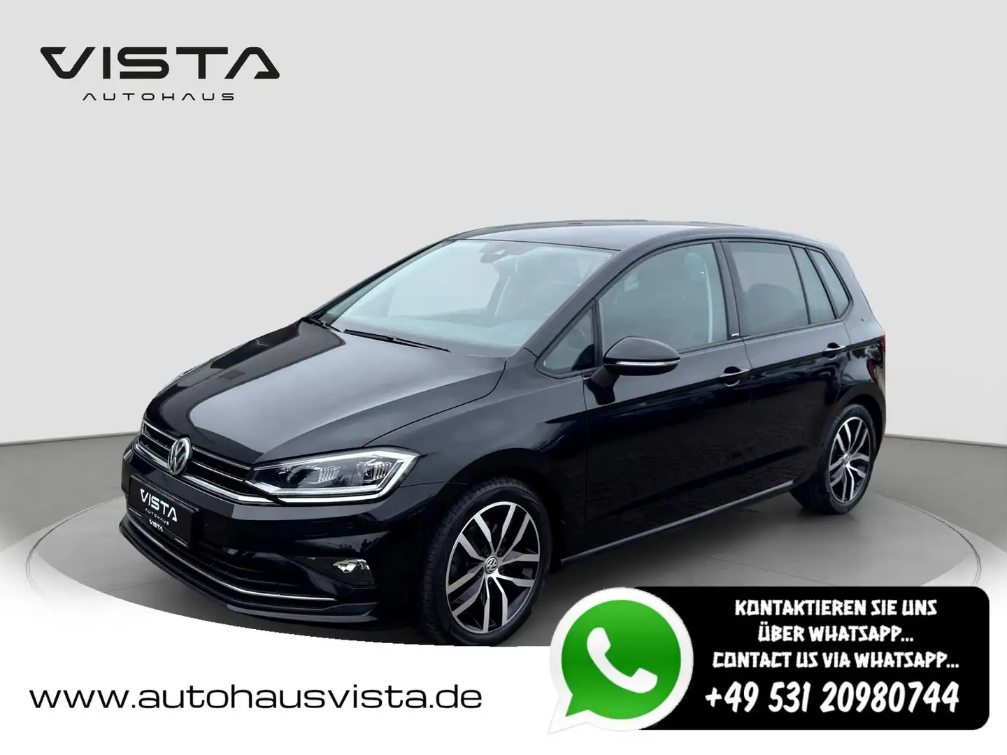 Volkswagen Golf Sportsvan R-LINE*KAMERA*ACC*AMBIENTE*SPORT Schwarz - 1