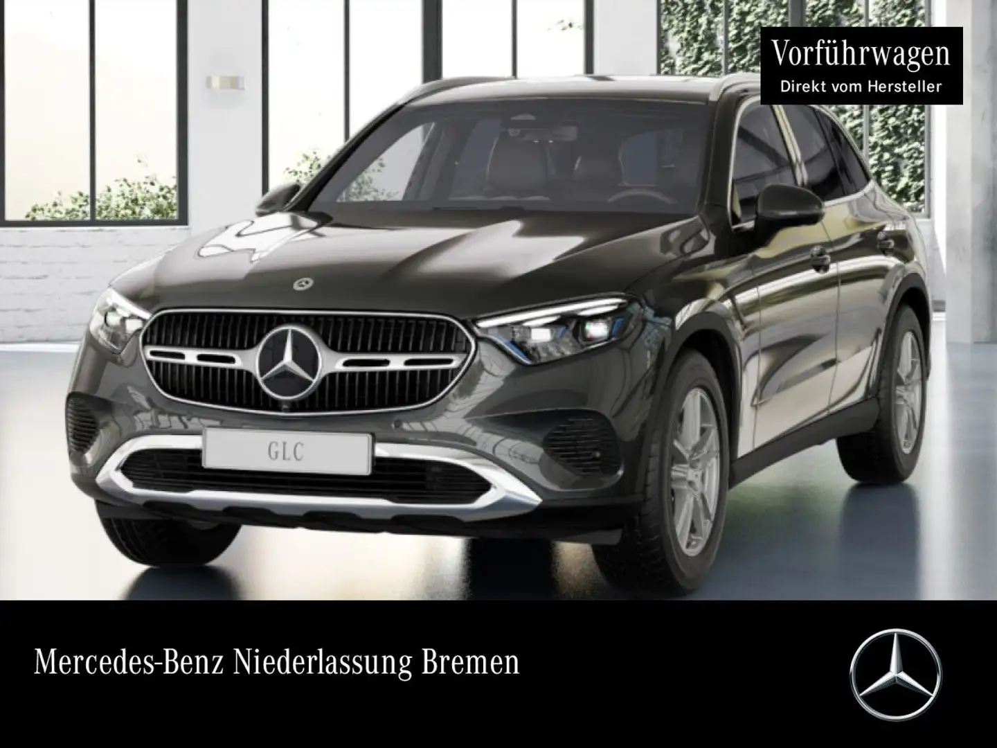 Mercedes-Benz GLC 200 4M AVANTG+360+AHK+TOTW+KEYLESS+9G Grau - 1