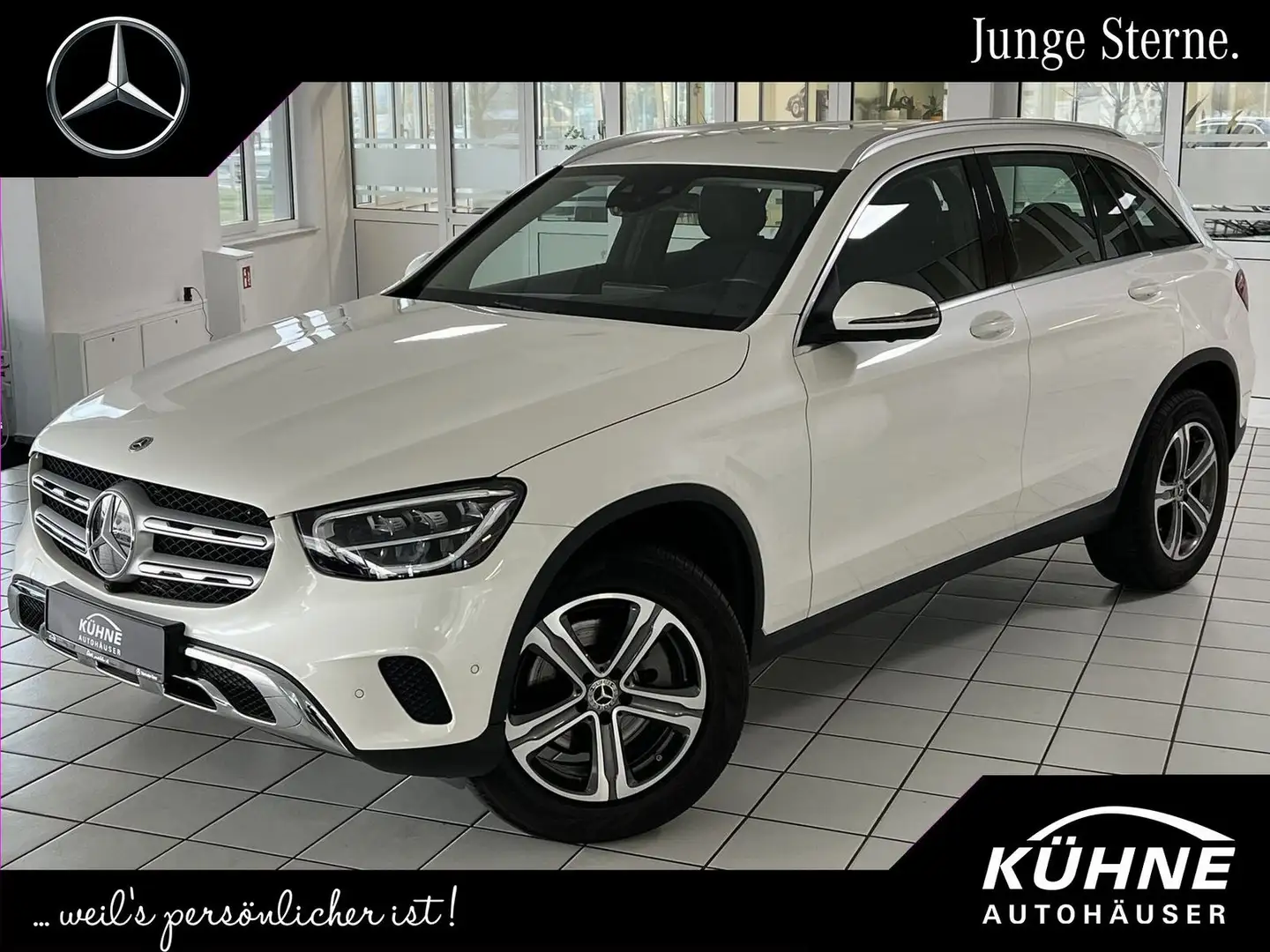 Mercedes-Benz GLC 200 4M OffRoad+Distronic+360+Head-up-Display Weiß - 1