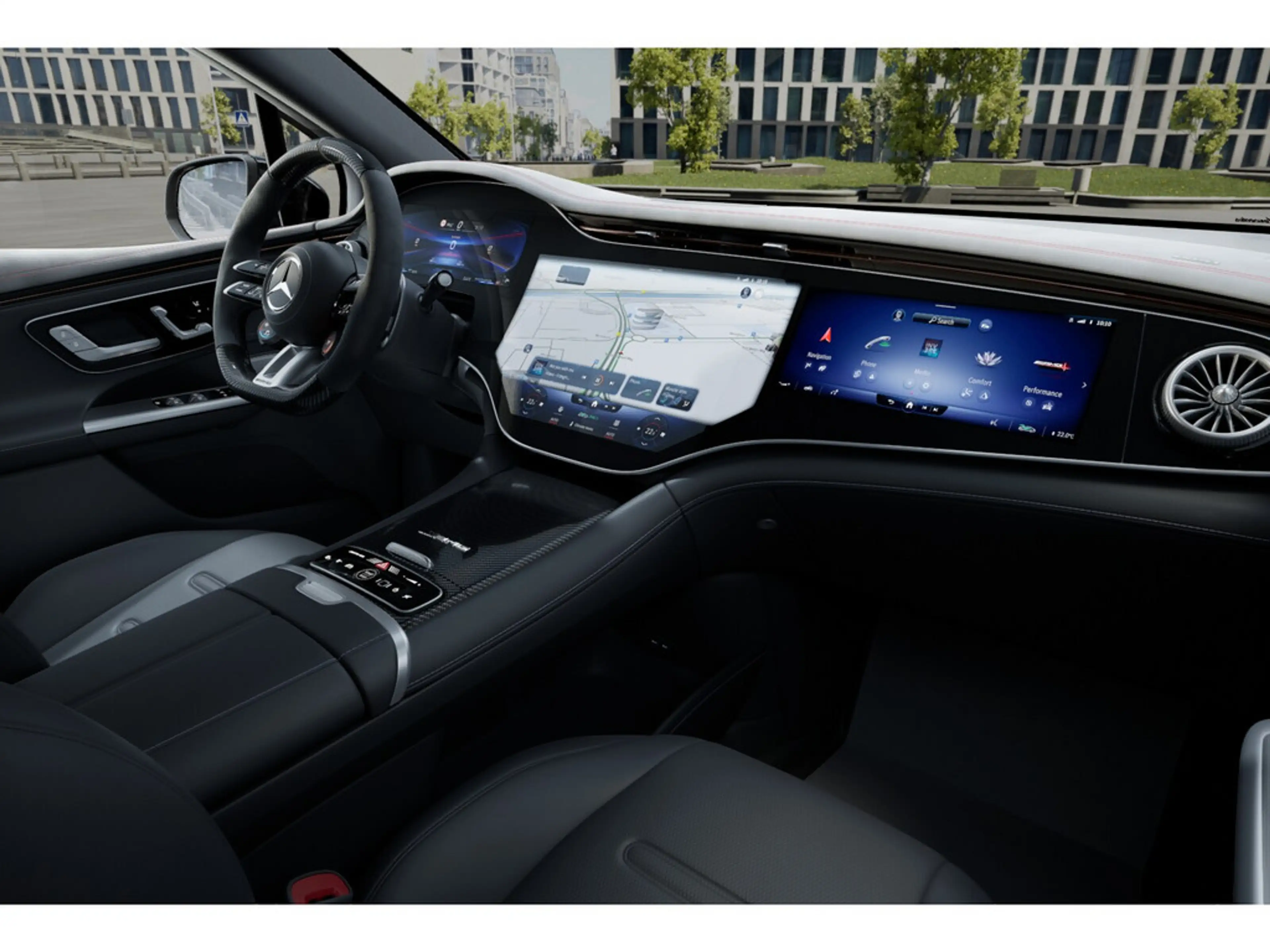 Mercedes-Benz EQE 43 AMG 4M Premium+ Hyperscreen NIGHT AHK SUV — photo 10