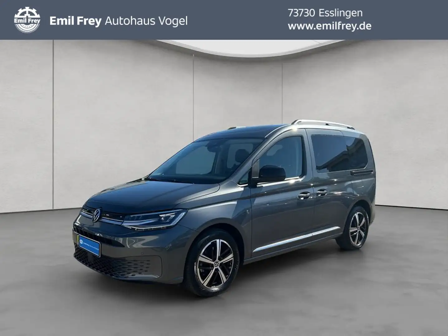 Volkswagen Caddy 2.0 TDI (5-Si.) DSG Panoramadach Grau - 1