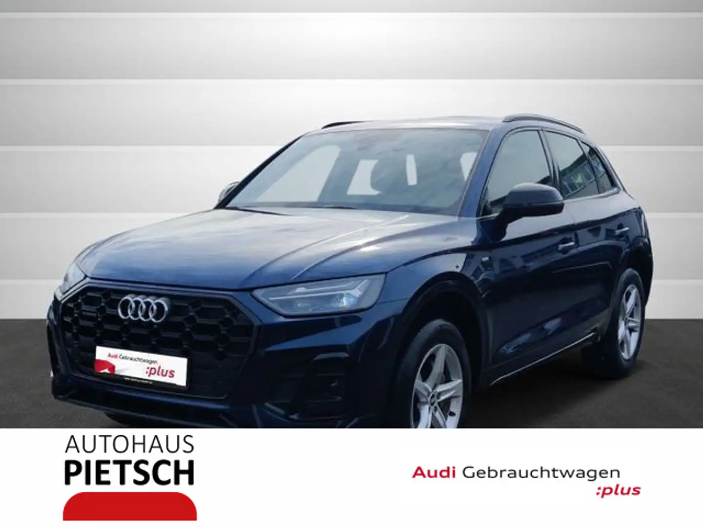 Audi Q5 45 TFSI quattro S-Line LED AHK Navi Sportsitz Bleu - 1
