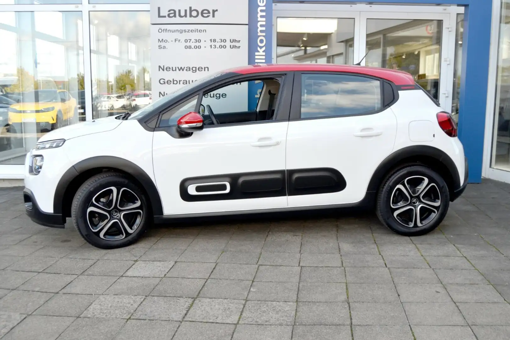 Citroen C3 C3 1,2 Feel AutoAC Navi+DAB+BT RFK LED Weiß - 2