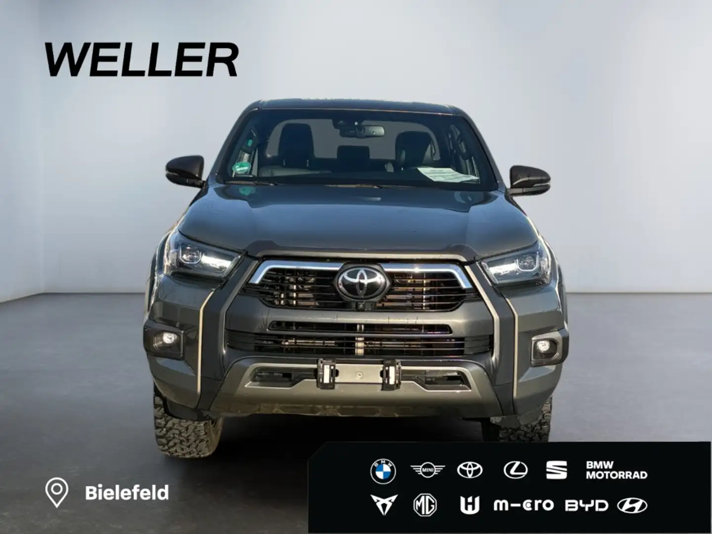 Toyota Hilux 4x4 Double Cab Invincible *AHK*360°*Leder* Bronze - 2