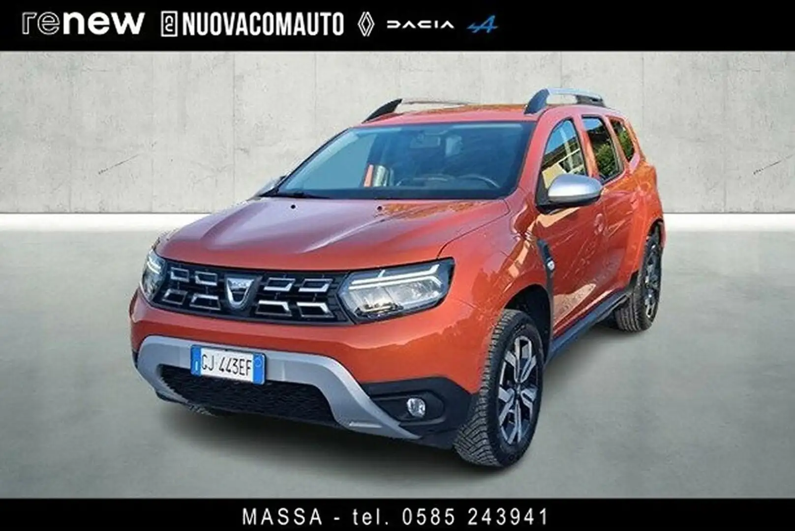 Dacia Duster 1.0 tce Prestige Gpl 4x2 100cv Arancione - 1