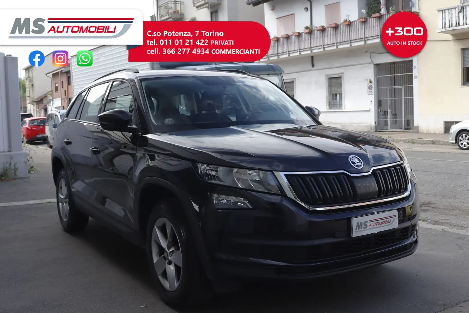 Skoda Kodiaq 1.5 TSI ACT Active PROMOZIONE Unicoproprietario Schwarz - 1