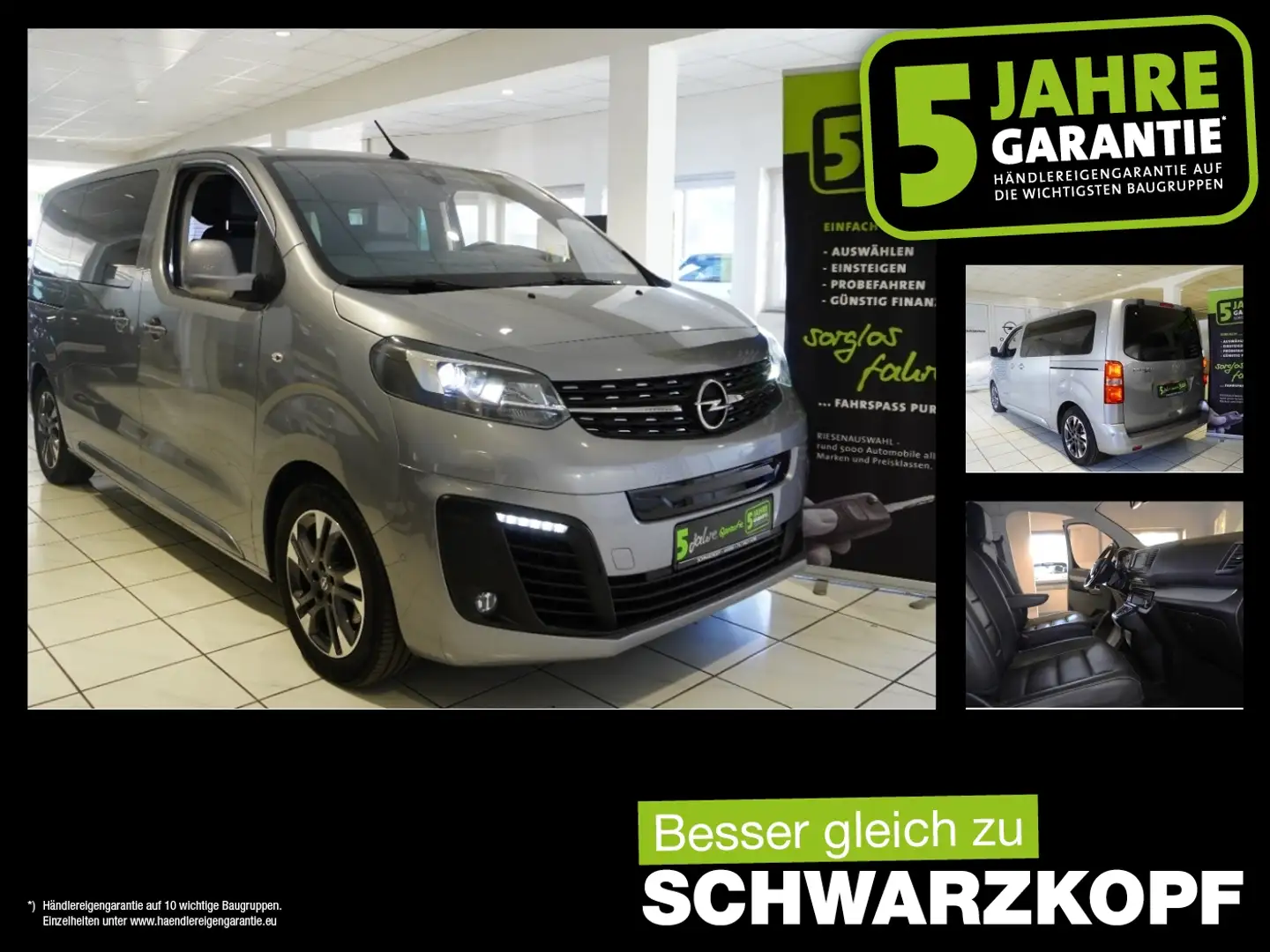 Opel Zafira Life Electric Große Batterie 75 KW/h Argintiu - 1