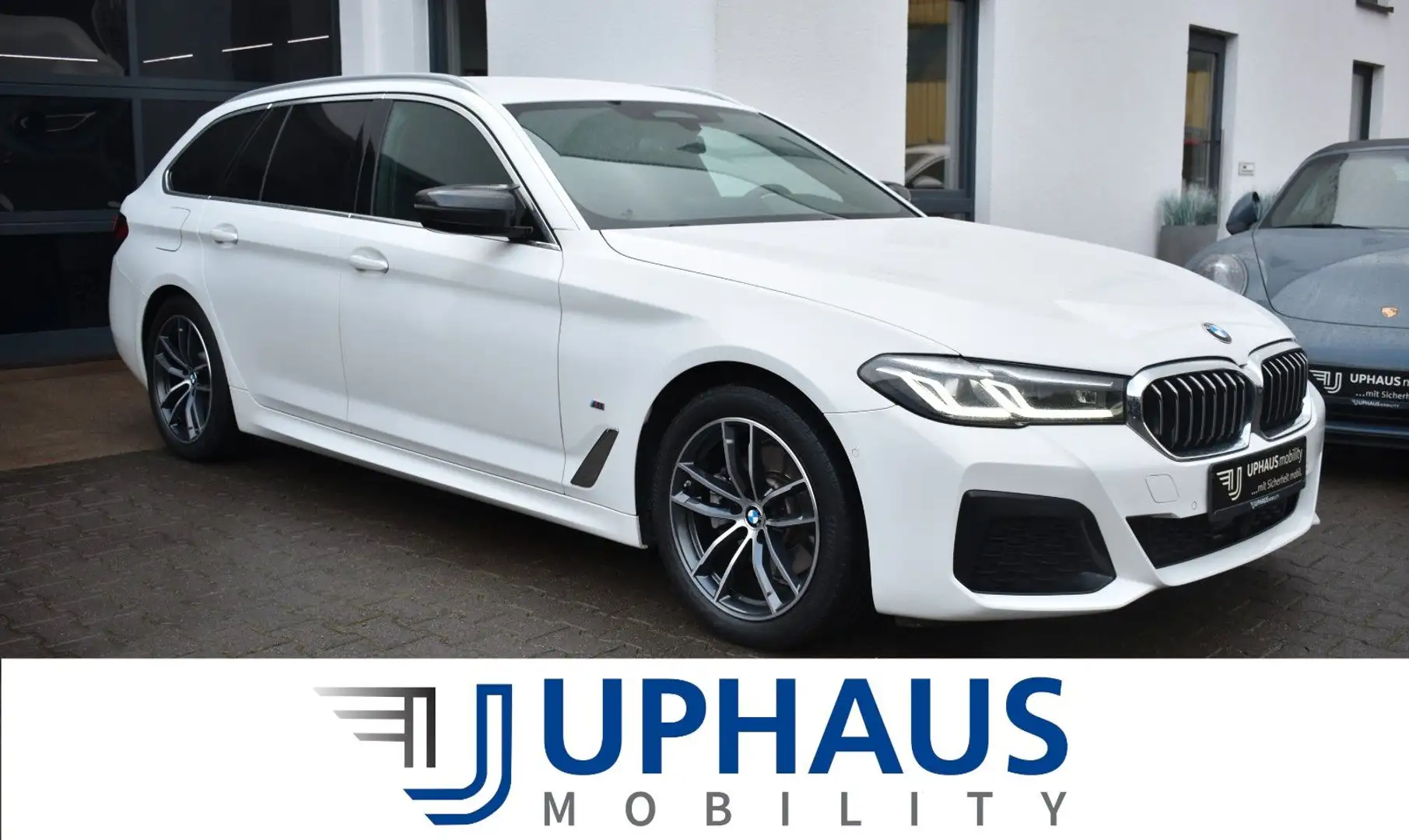 BMW 520 d M Sport Touring LED/ACC/M-Paket/uvm. Weiß - 1