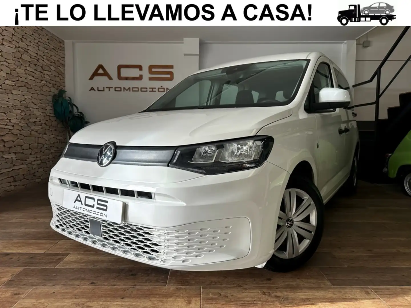 Volkswagen Caddy 2.0TDI Life 4Motion 90KW Blanco - 1