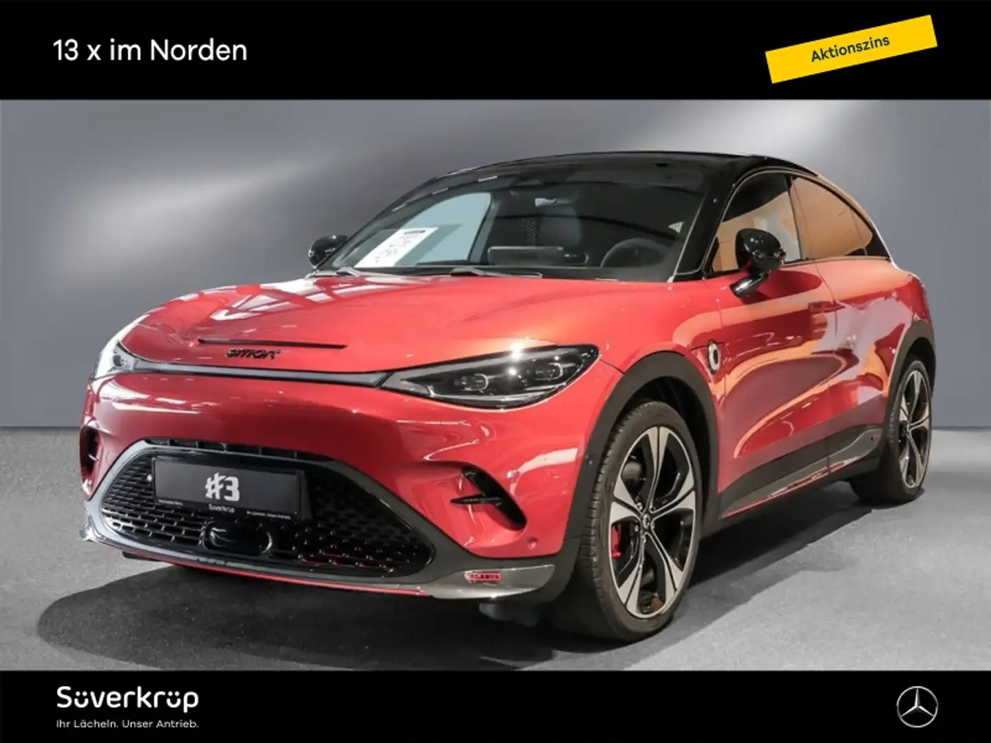 smart #3 Brabus +DISTR SPUR 360 PANO PDC MEMO SHZ Rojo - 2