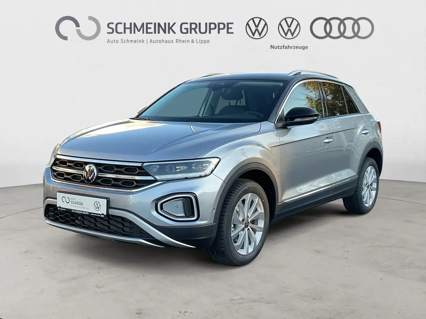 Volkswagen T-Roc Style 1.0 TSI Allwetterreifen Navi AHK Silber - 1