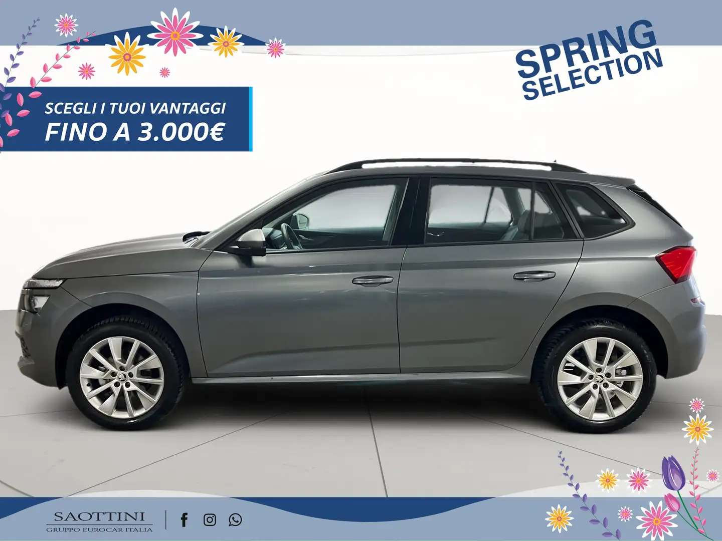 Skoda Kamiq 1.0 TSI Ambition 95 CV Grigio - 2