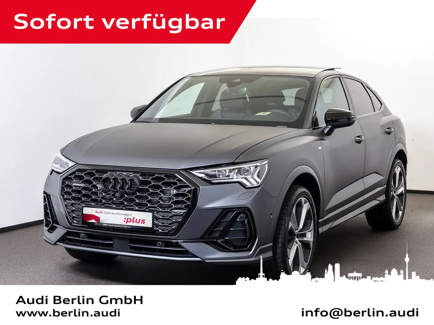 Audi Q3 S line 45 TFSI quattro S tronic Grau - 1