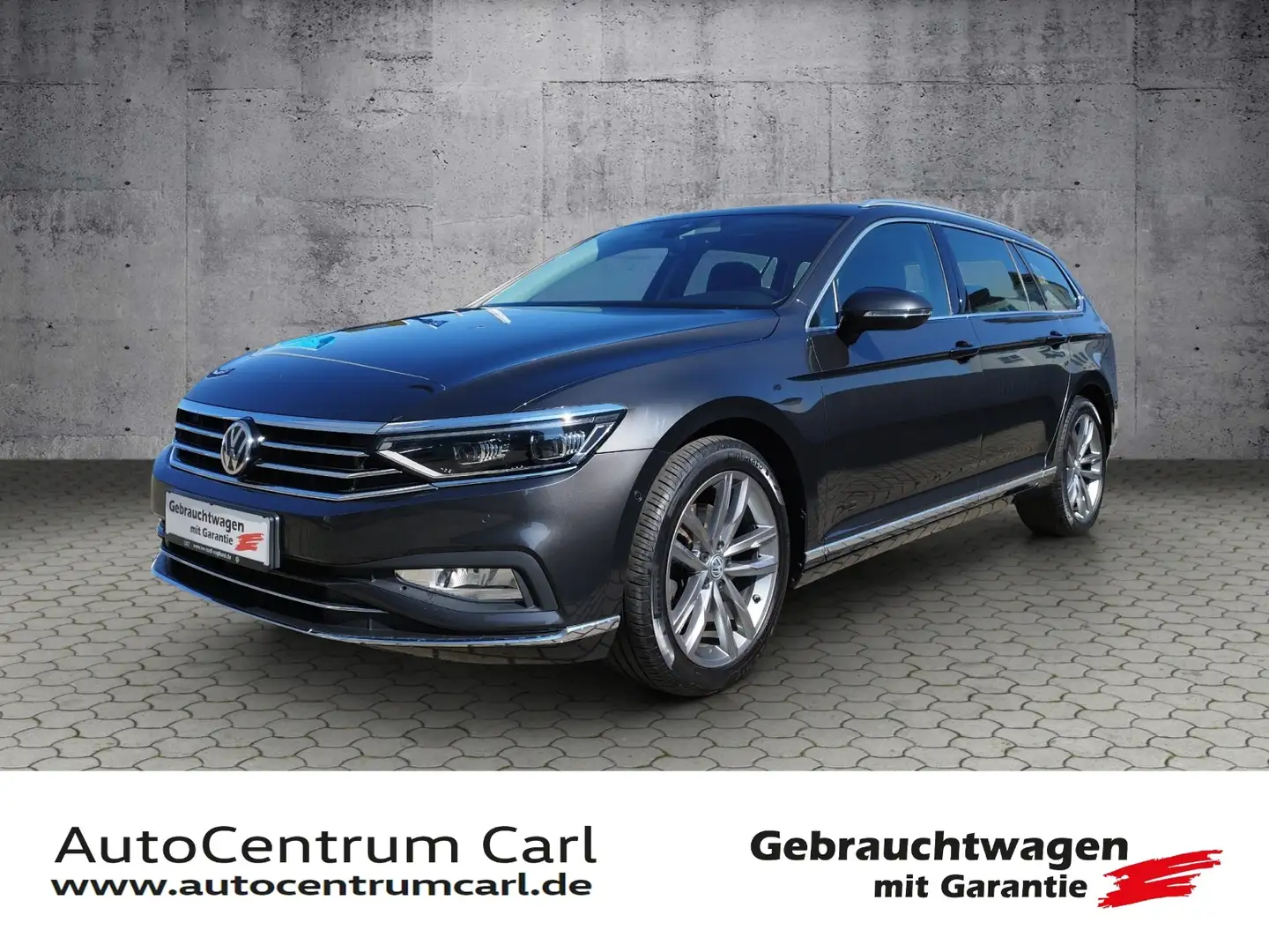 Volkswagen Passat Variant Elegance 2.0 TDI 4M DSG STH/NAV/Park Allrad KLIMA Gris - 1