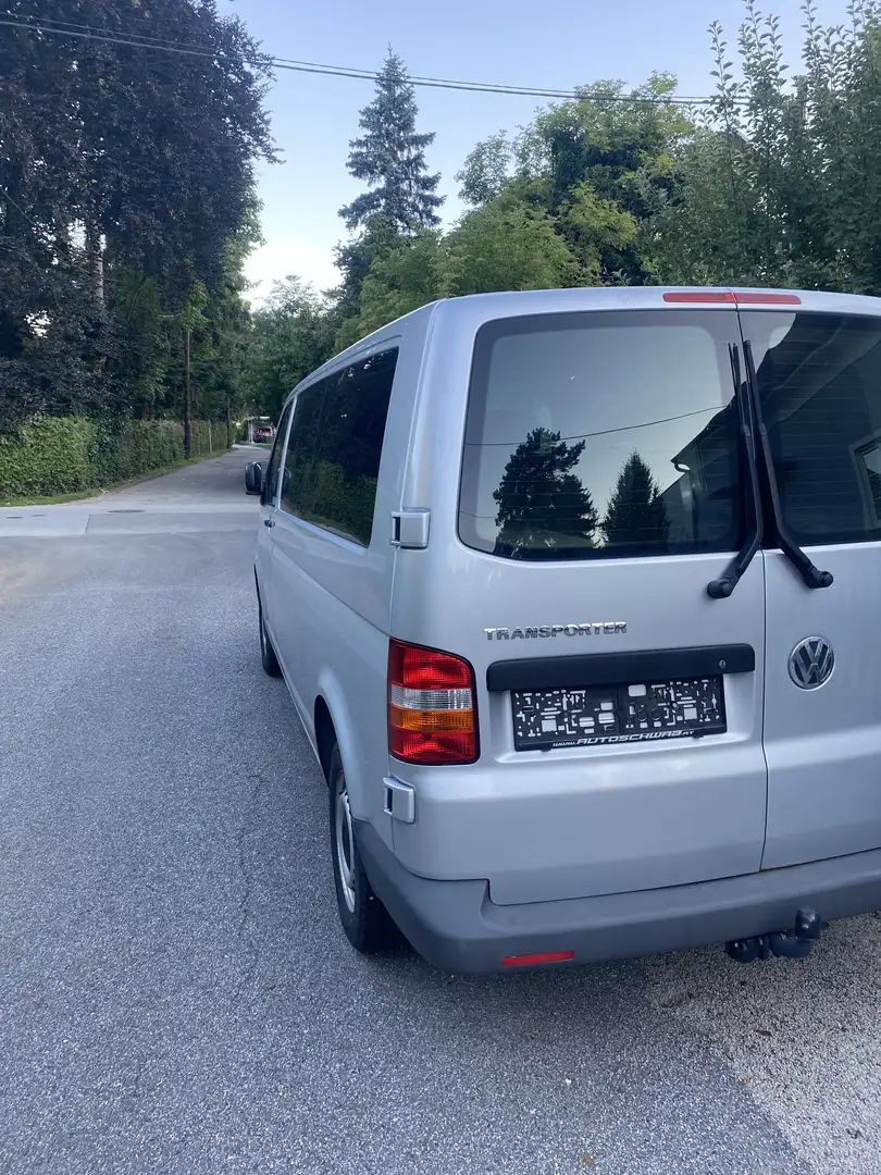 Volkswagen T5 Kombi Kombi lang Argent - 2