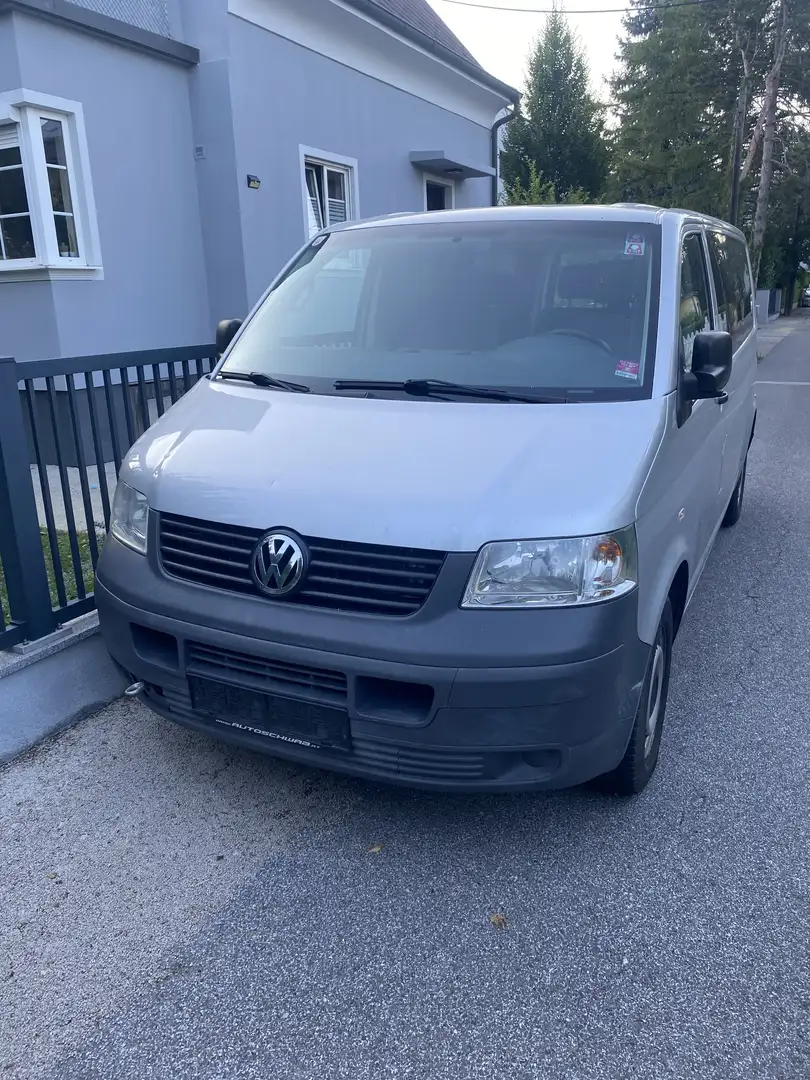 Volkswagen T5 Kombi Kombi lang Argent - 1