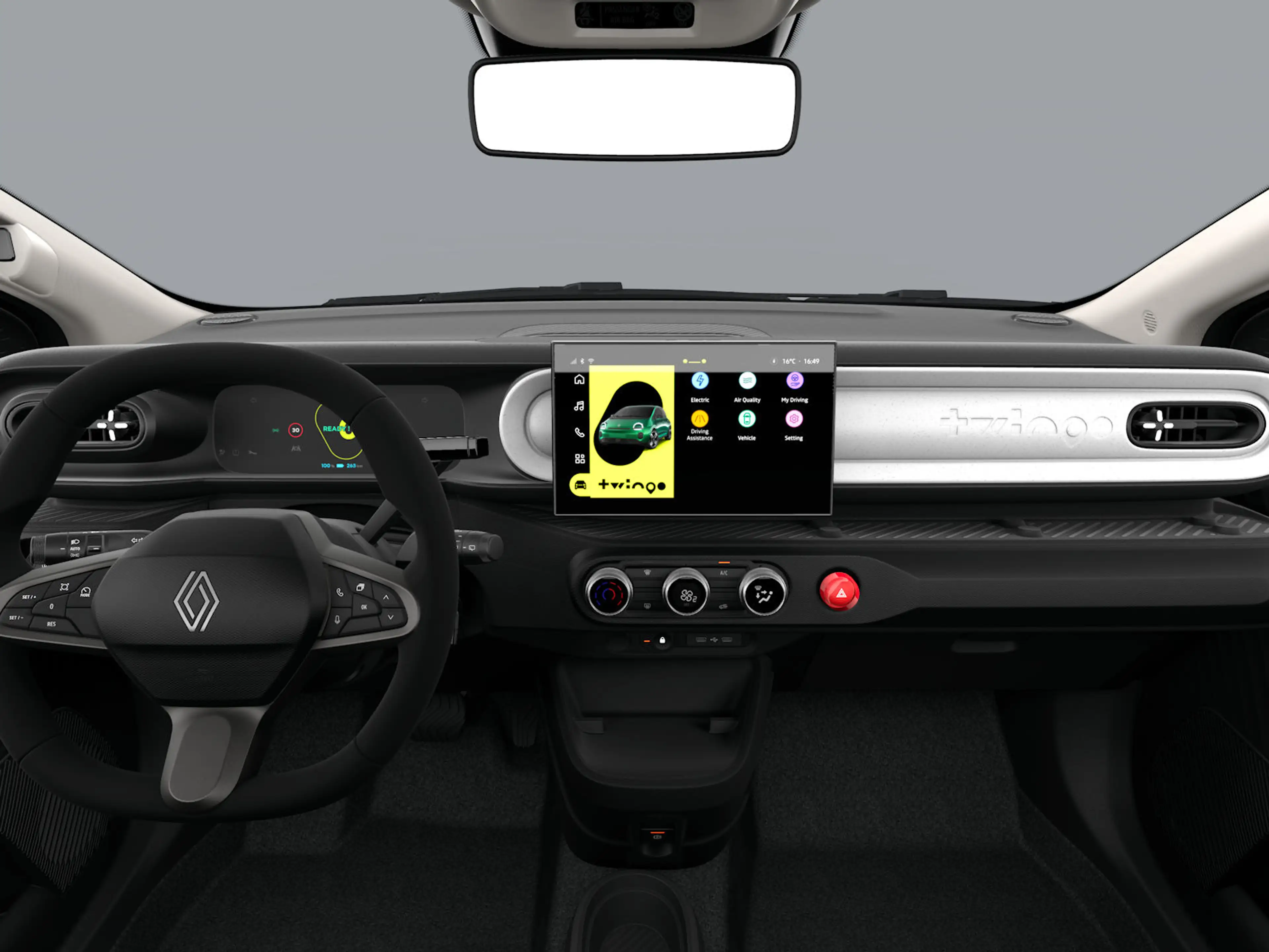 Renault Twingo Evolution | Snelheidsregelaar en -begrenzer — photo 10