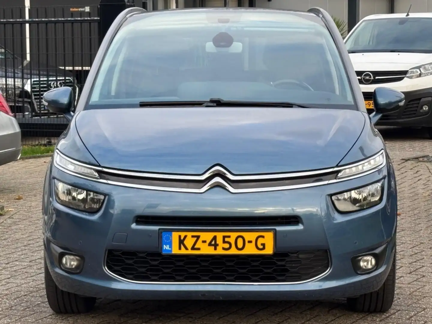 Citroen Grand C4 Picasso 1.6 Benzine 7-Persoons 2017 Automaat Blauw - 2