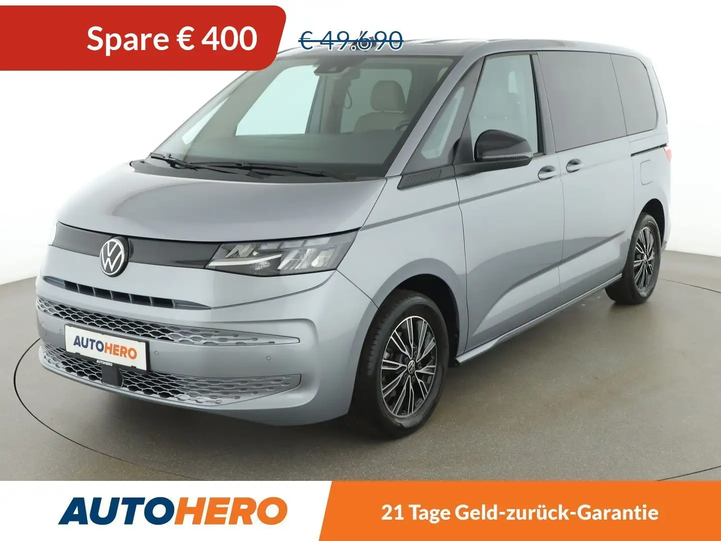 Volkswagen T7 Multivan 1.5 TSI Aut. *LED*ACC*SPUR*CAM*AHK*7-SZ*NAVI* Grau - 1
