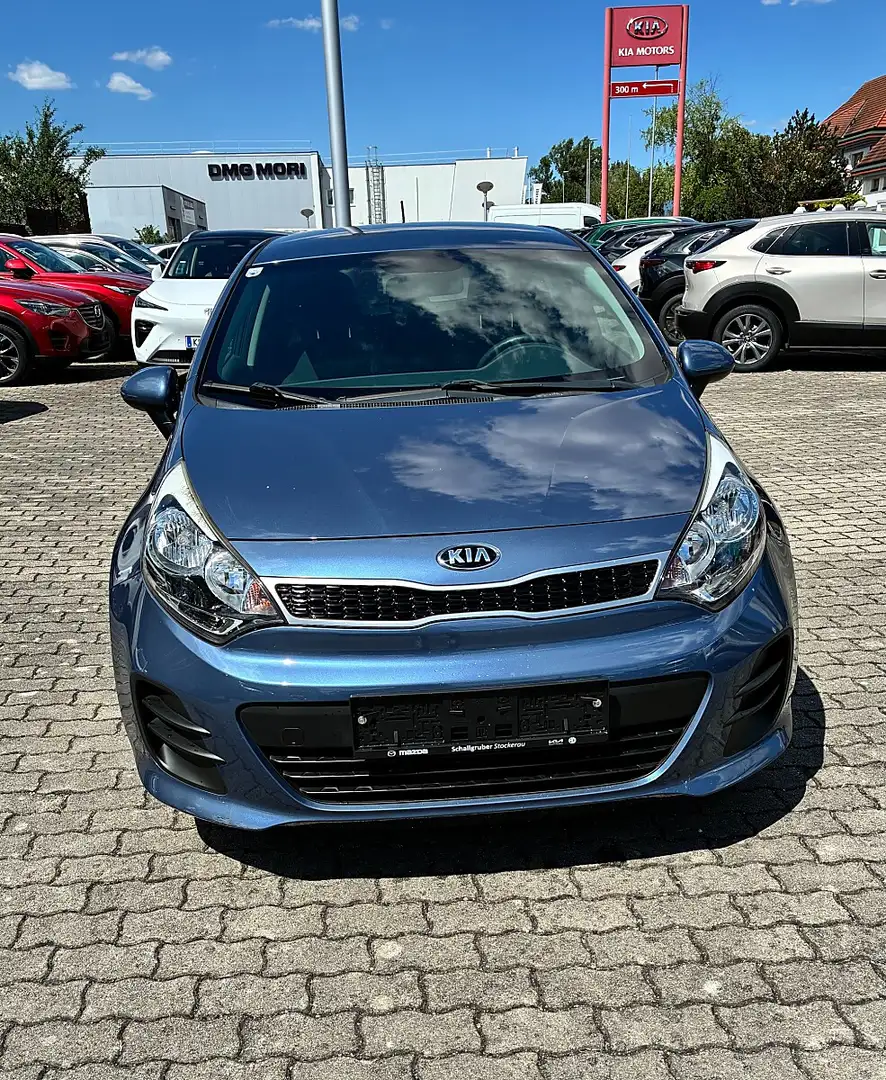 Kia Rio 1,2 MPI Titan Blau - 1