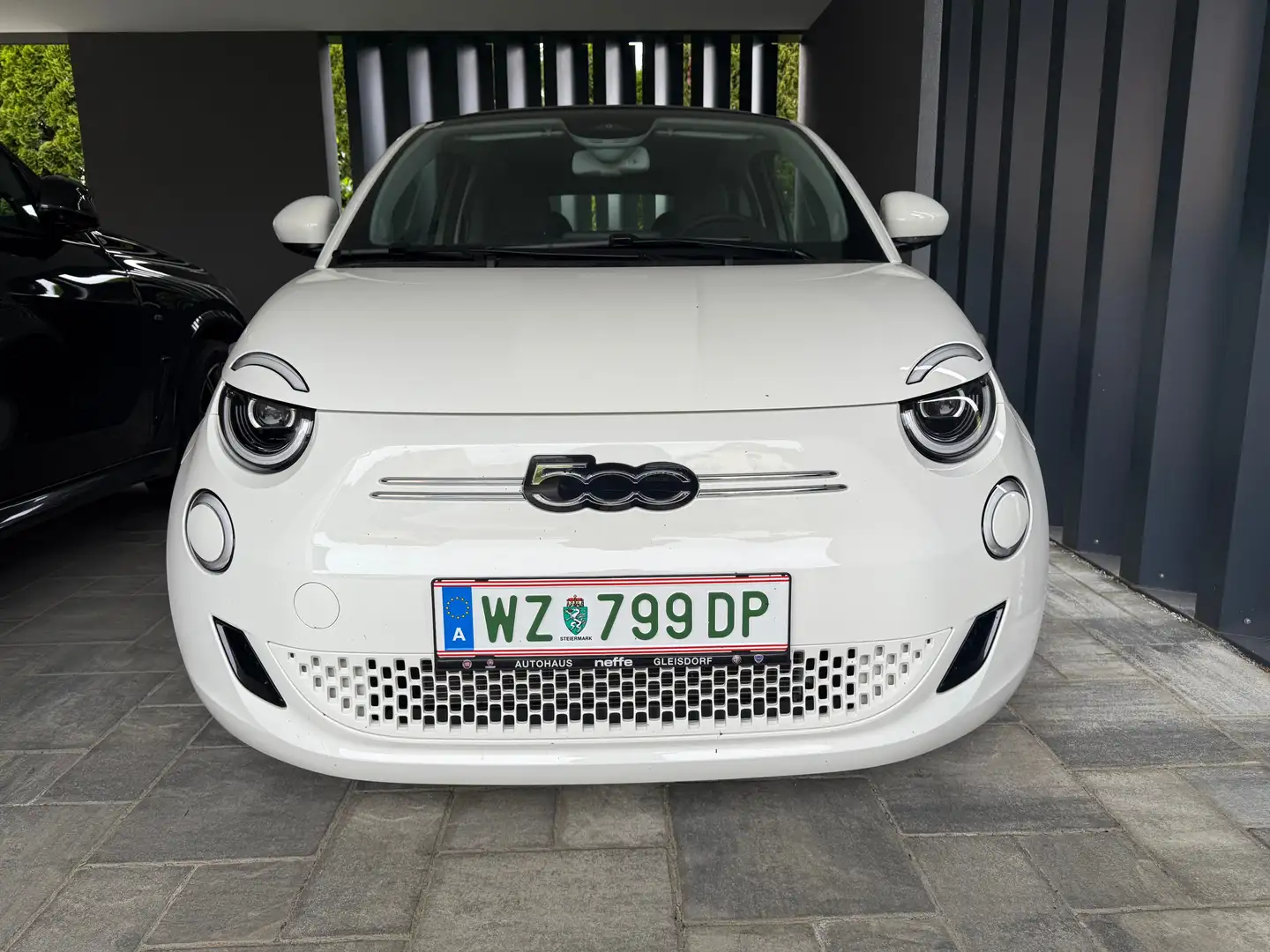 Fiat 500e Icon Elektro Cabrio La Prima by Bocelli Weiß - 1