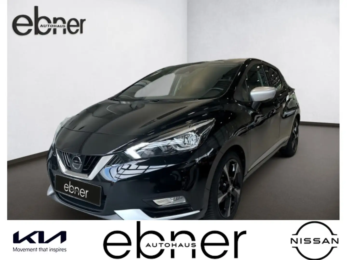 Nissan Micra 0.9 IG-T Tekna | Rückfahrkamera | BOSE-Sou Noir - 1
