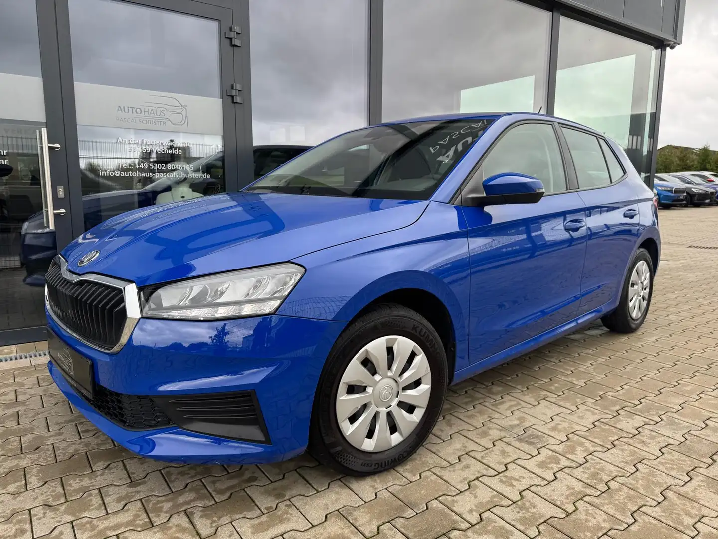 Skoda Fabia Active 1.0/LED/DAB/KLIMAANLAGE/PDC Blau - 2