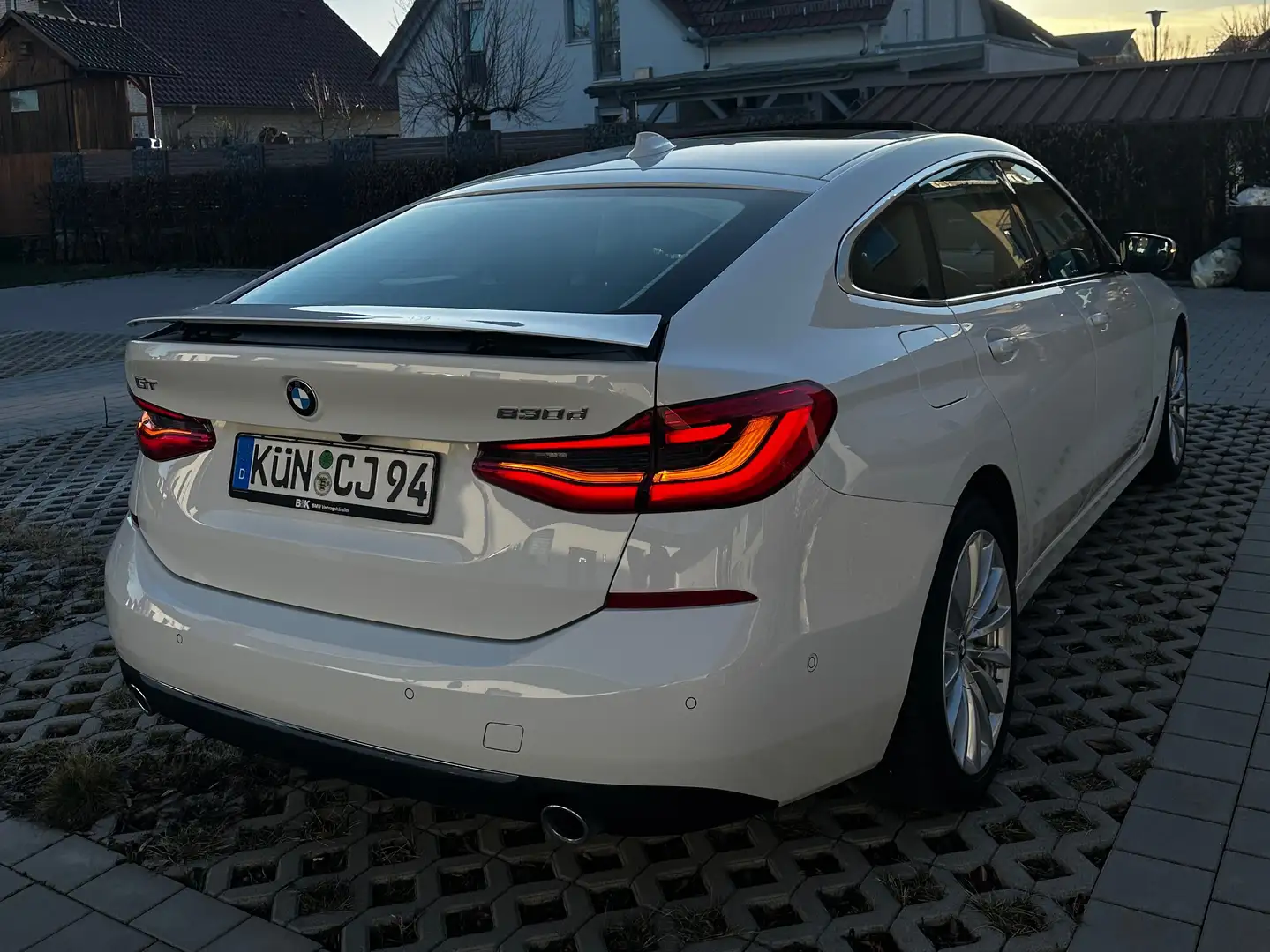 BMW 630 630d Gran Turismo Luxury Line Weiß - 1