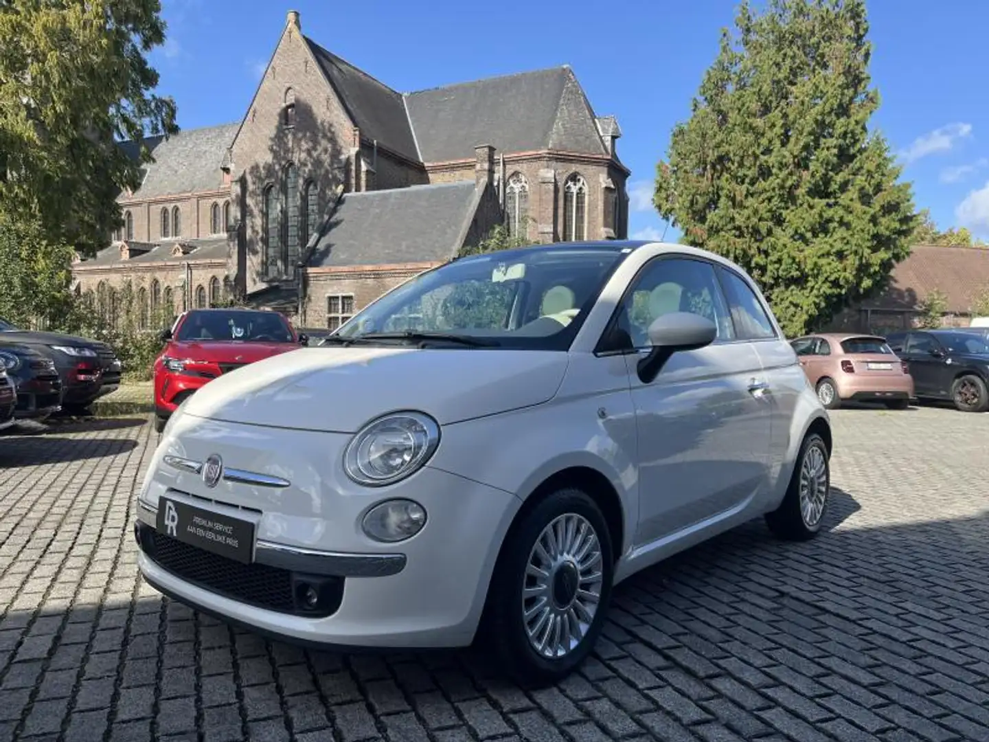 Fiat 500 Lounge Blanc - 2