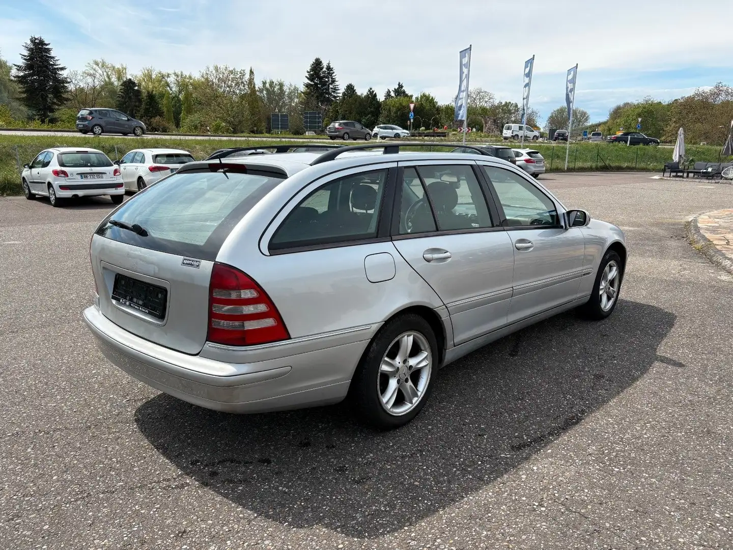 Mercedes-Benz C 270 Klasse Kombi Diesel TÜV 02/2027 Automatik Argento - 2