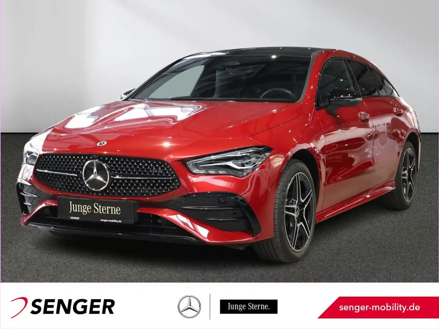 Mercedes-Benz CLA 250 e SB AMG Night Rückfahrkamera Pano LED Rouge - 1