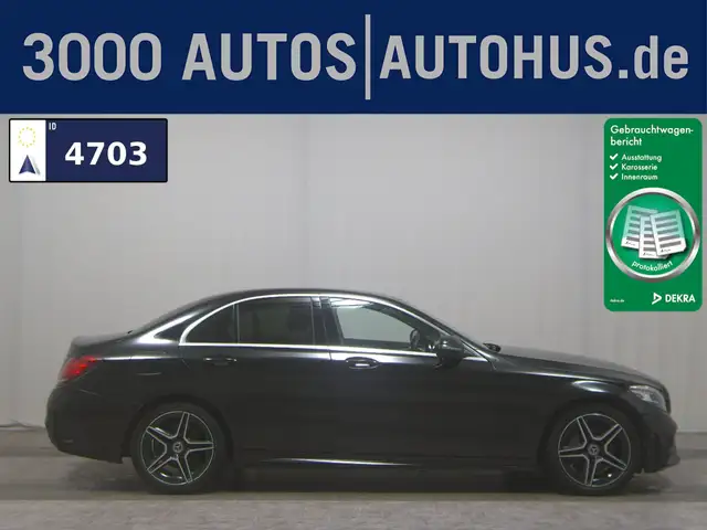 Mercedes-Benz C 220 d AMG-Line Navi LED Distronic+ AHK Shz