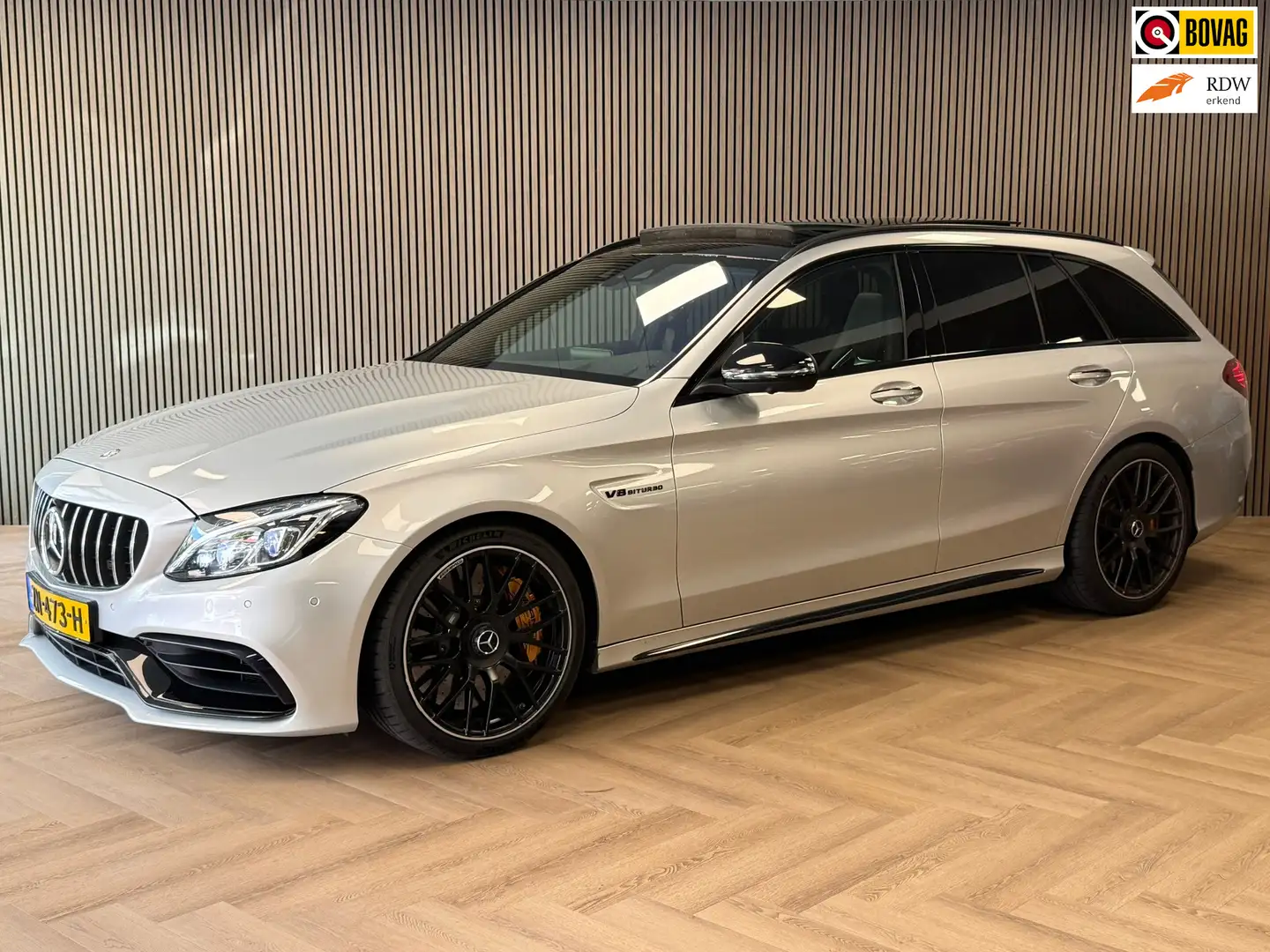 Mercedes-Benz C 63 AMG Estate S Edition 1 AUT. PANORAMADAK KERAMISCH EVEN Grijs - 1