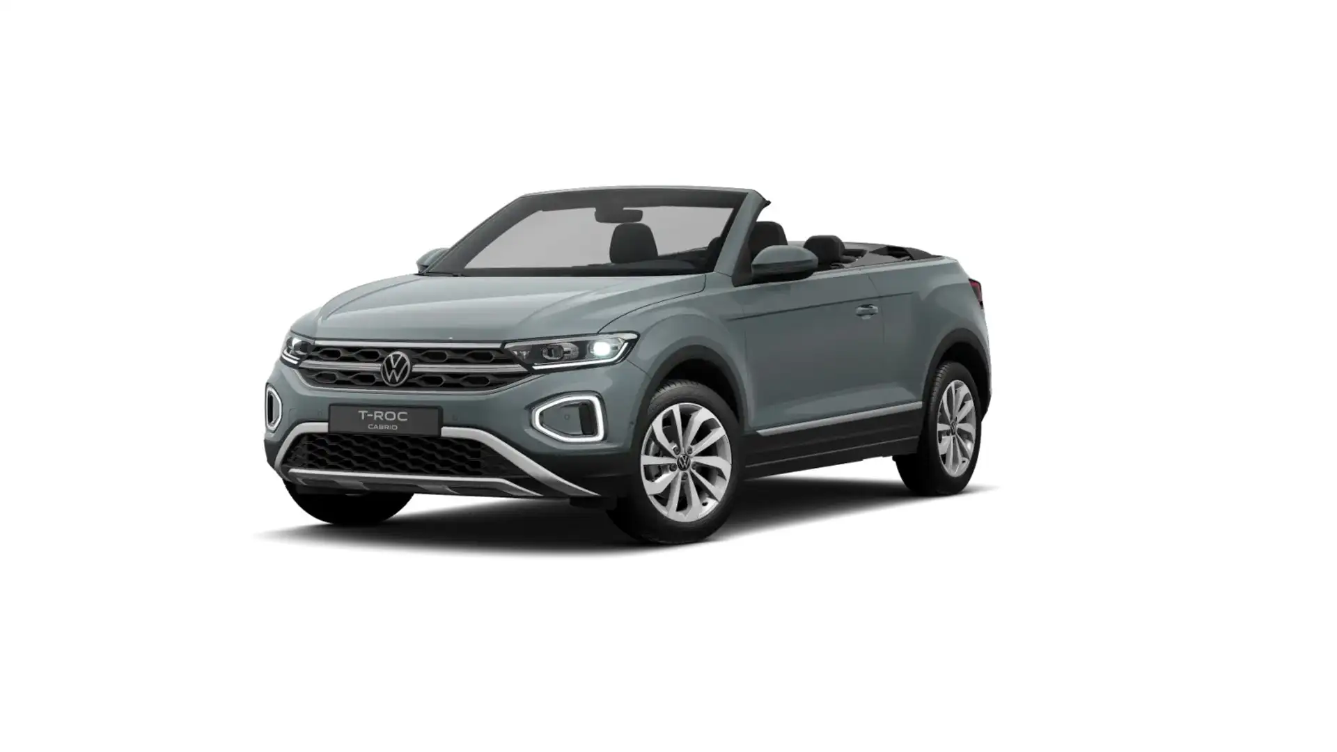 Volkswagen T-Roc Cabrio 1.5 TSI STYLE ST.HEIZ NAVI AHK behM Blau - 2